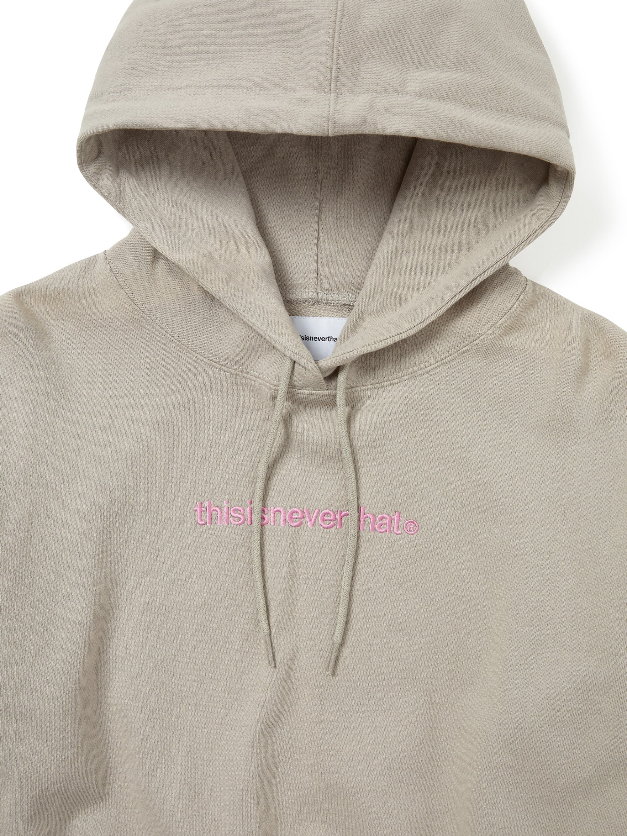thisisneverthat - T-Logo W Hoodie (Deep Beige) product image 2 | TRAB K-Fashion Australia
