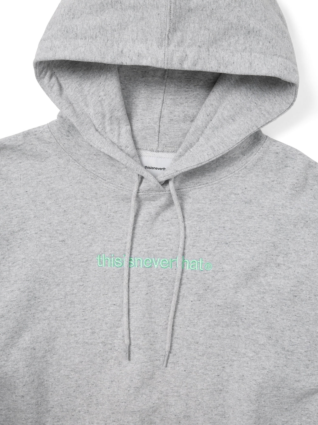 thisisneverthat - T-Logo W Hoodie (Heather Grey) product image 2 | TRAB K-Fashion Australia