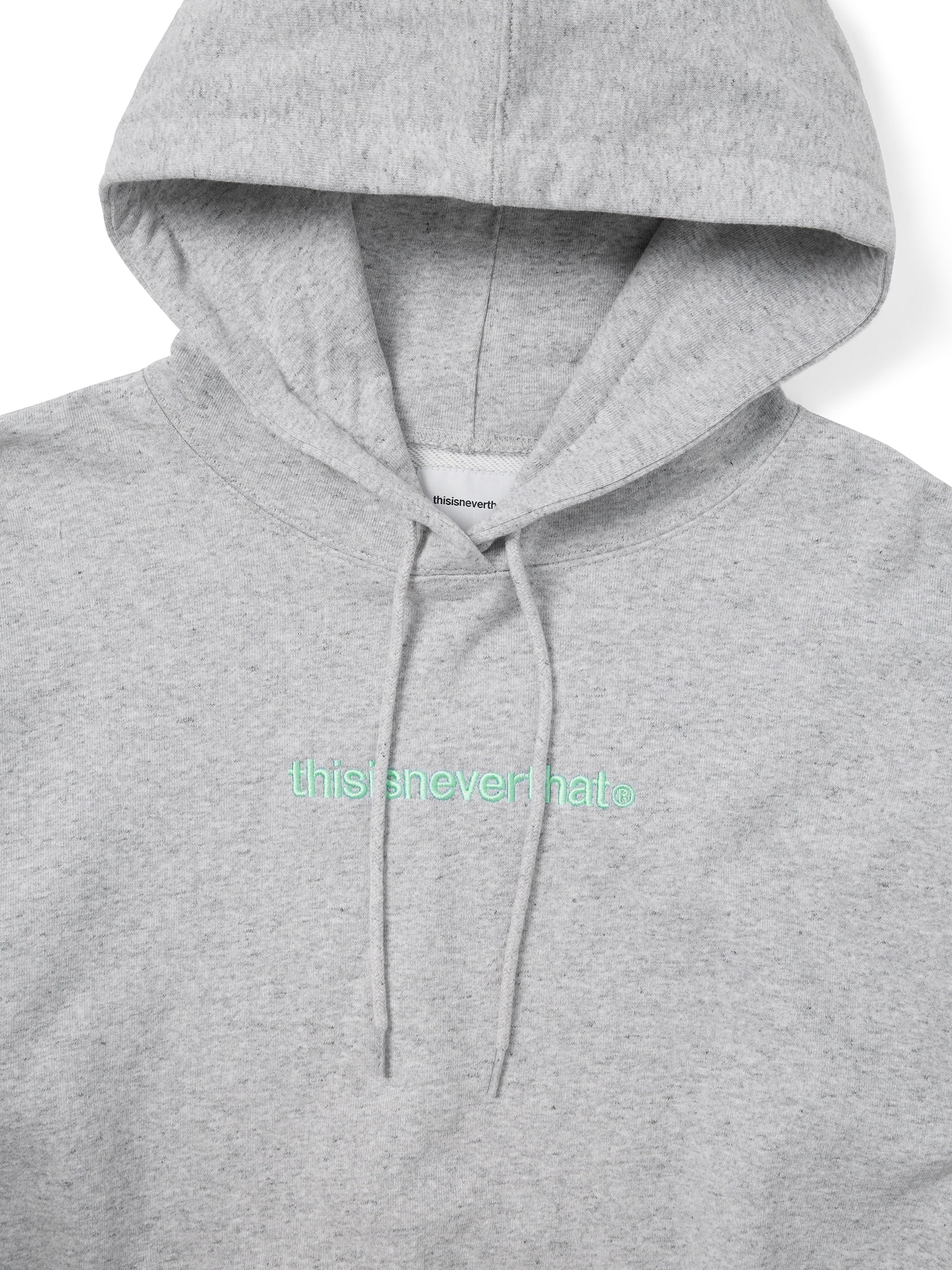 thisisneverthat - T-Logo W Hoodie (Heather Grey) product image 2 | TRAB K-Fashion Australia