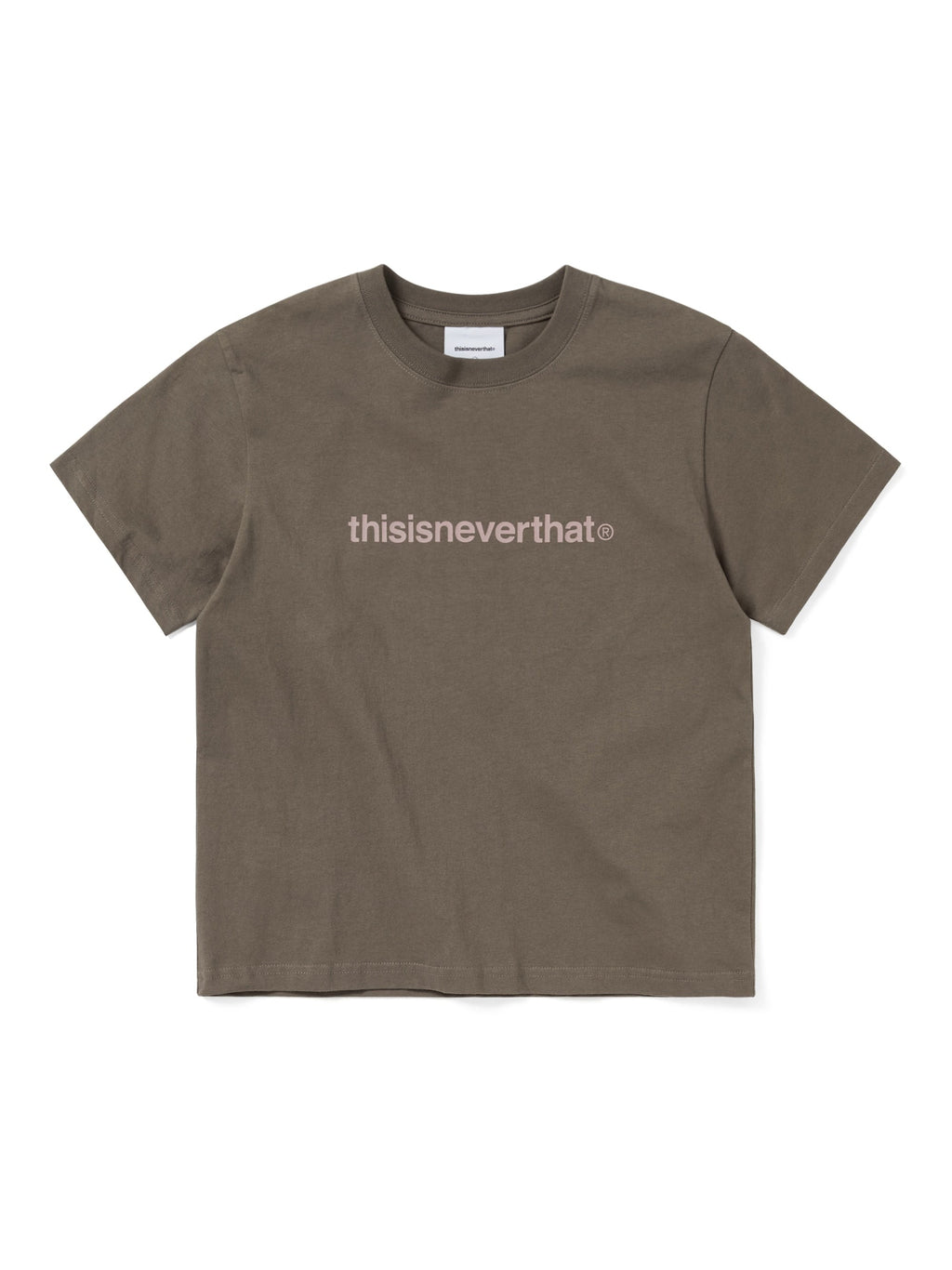 thisisneverthat - T-Logo W Tee (Mocha) product image 1 | TRAB K-Fashion Australia