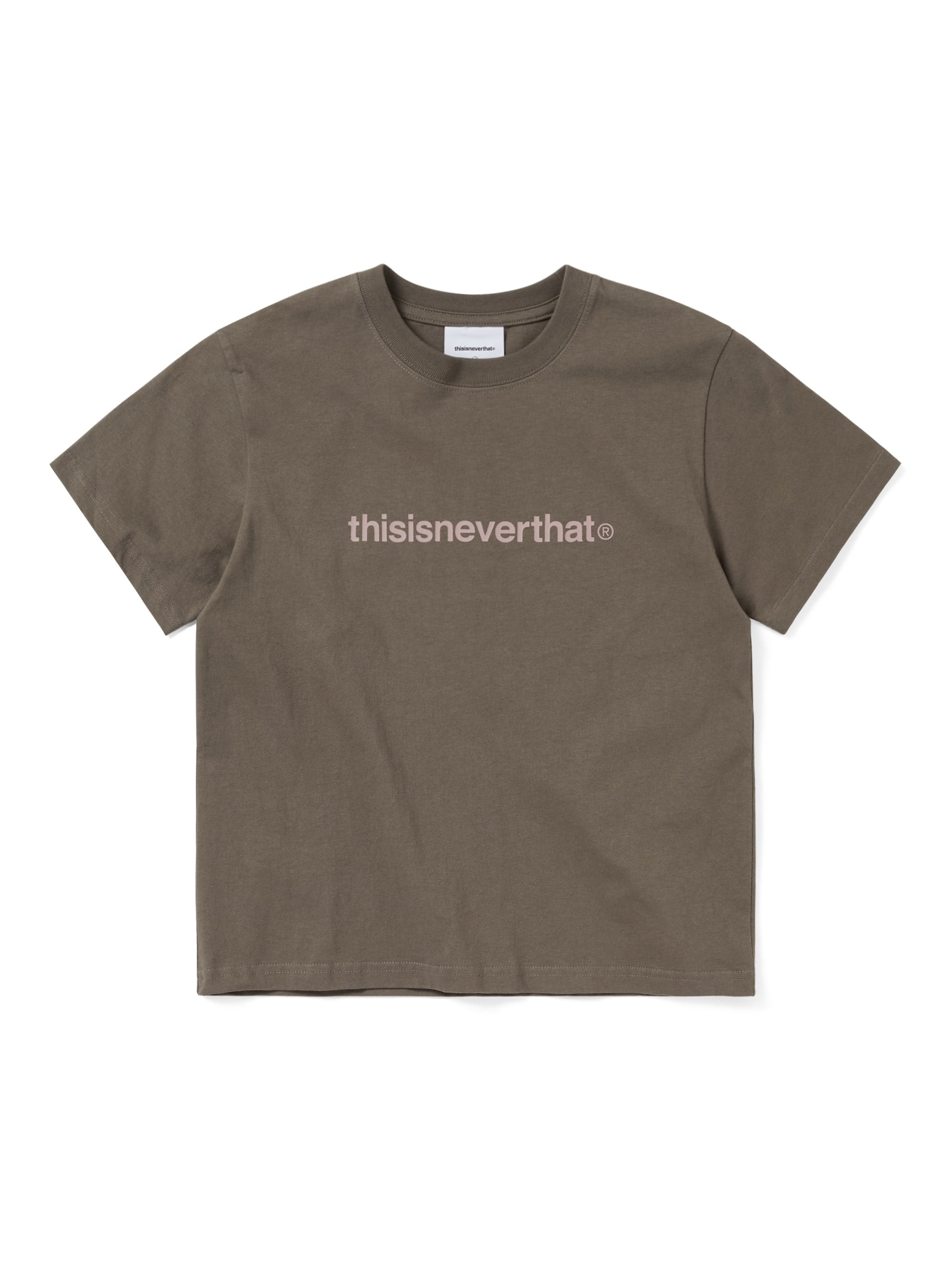 thisisneverthat - T-Logo W Tee (Dark Mocha) product image 1 | TRAB K-Fashion Australia