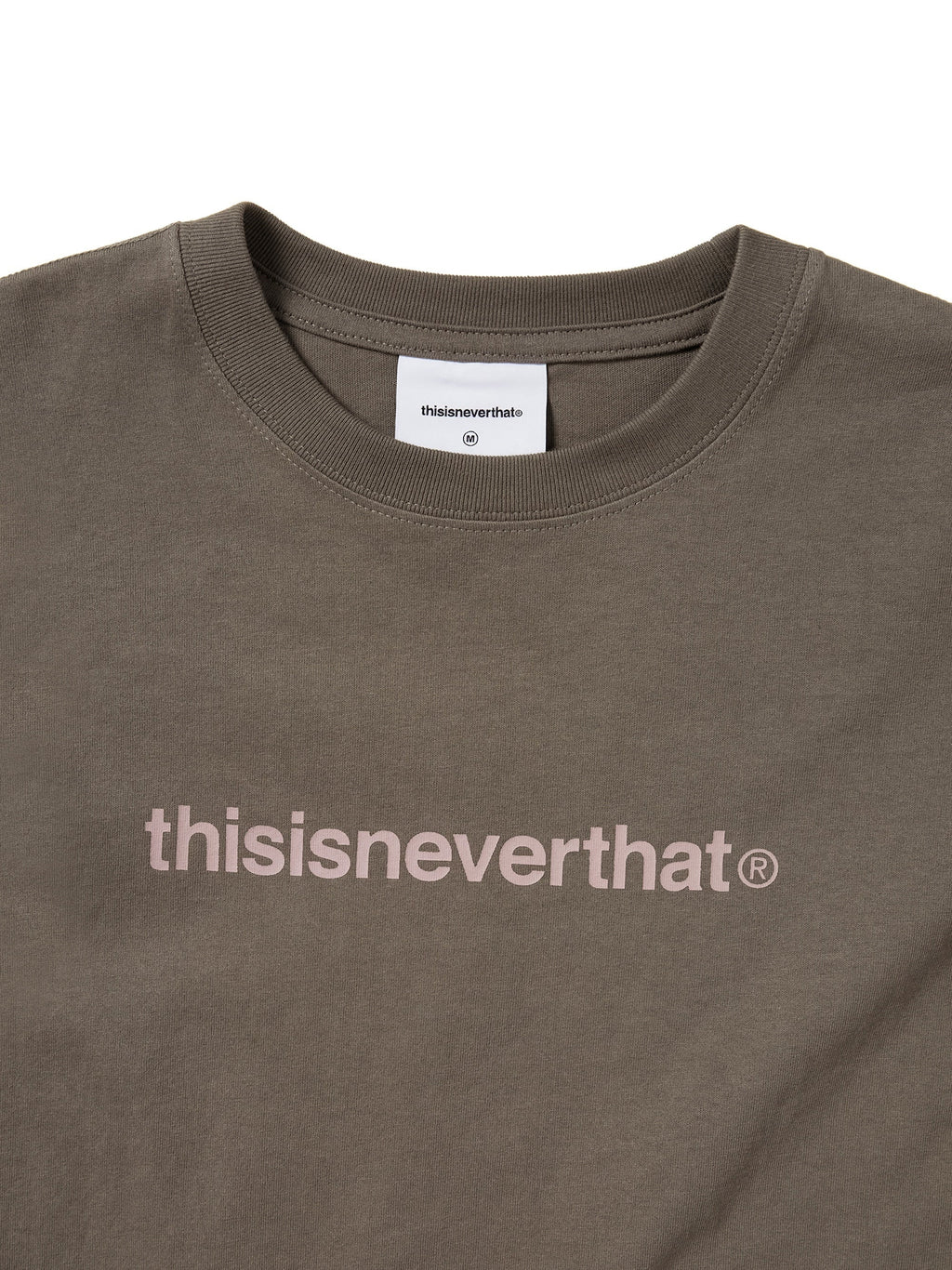 thisisneverthat - T-Logo W Tee (Dark Mocha) product image 2 | TRAB K-Fashion Australia