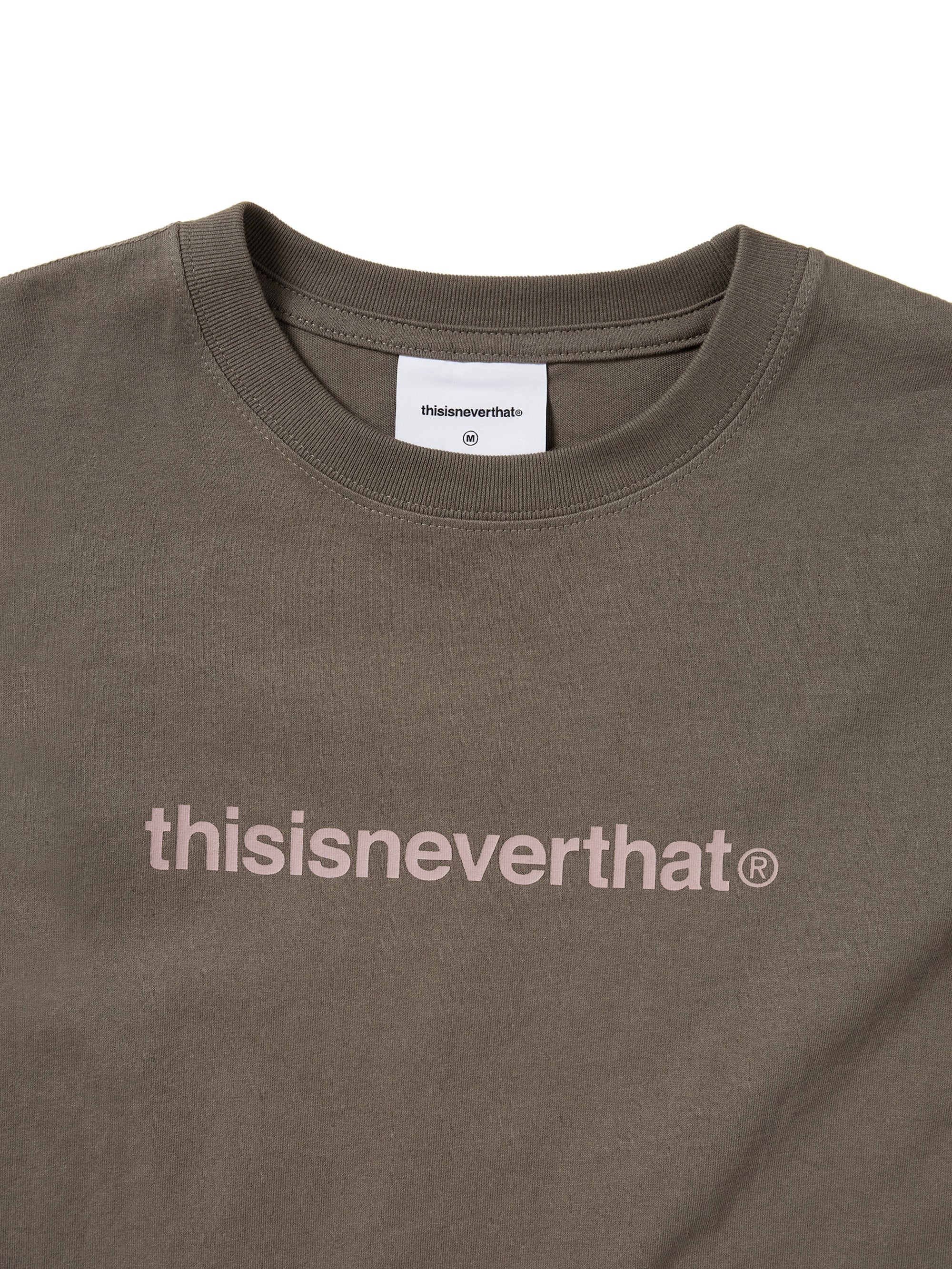 thisisneverthat - T-Logo W Tee (Dark Mocha) product image 2 | TRAB K-Fashion Australia