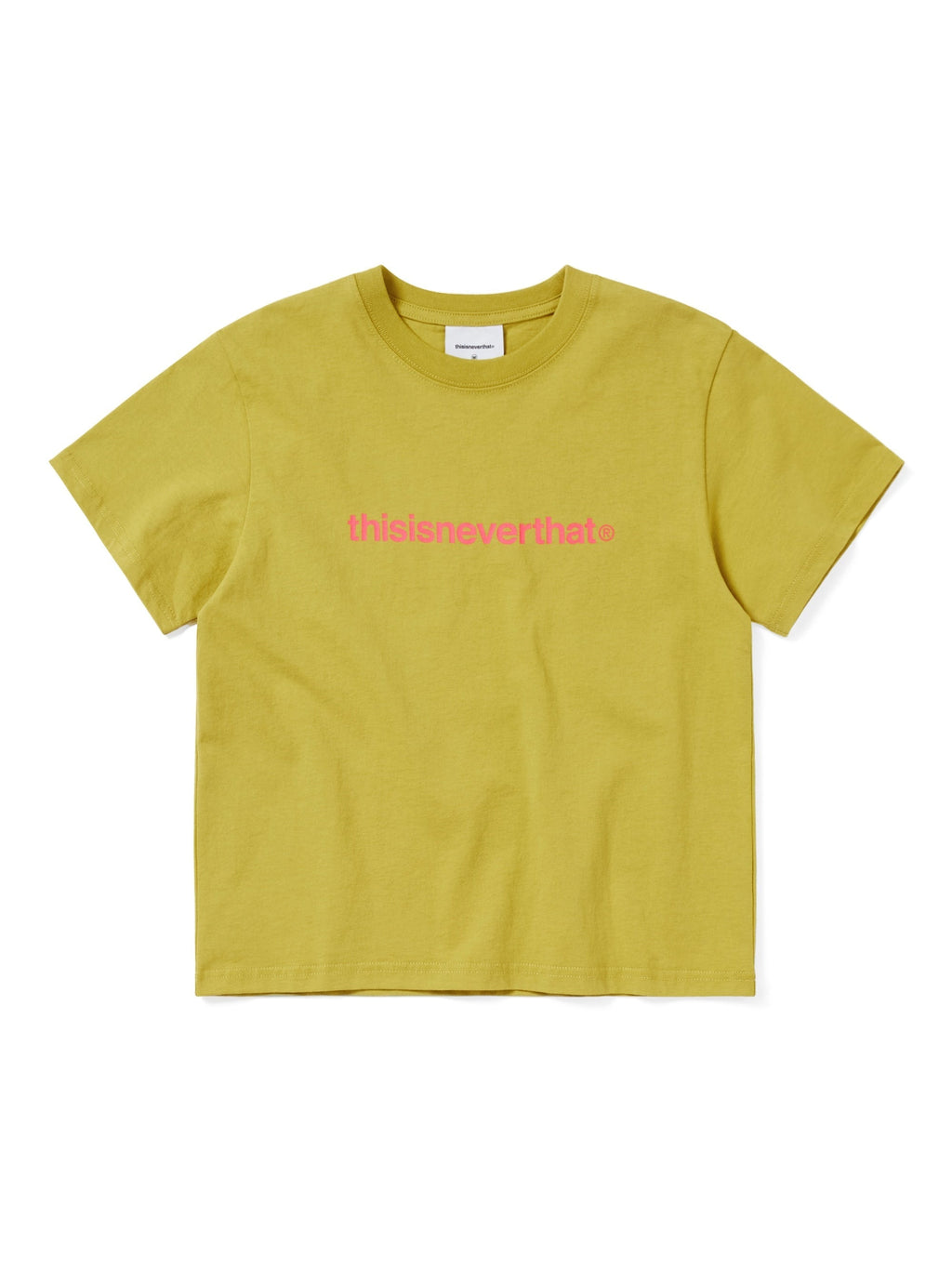 thisisneverthat - T-Logo W Tee (Lime Green) product image 1 | TRAB K-Fashion Australia