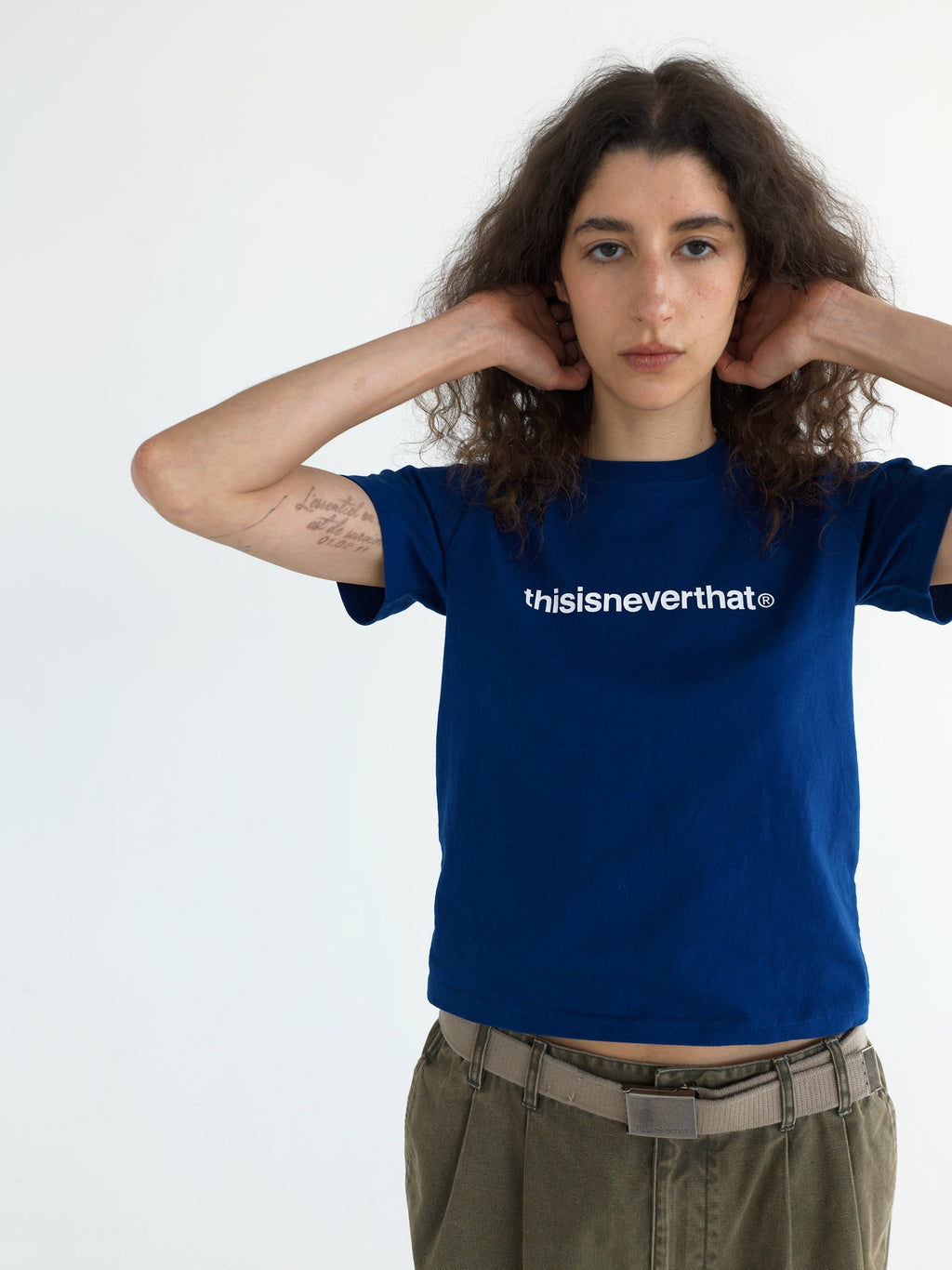 thisisneverthat - T-Logo W Tee (Royal Blue) product image 5 | TRAB K-Fashion Australia