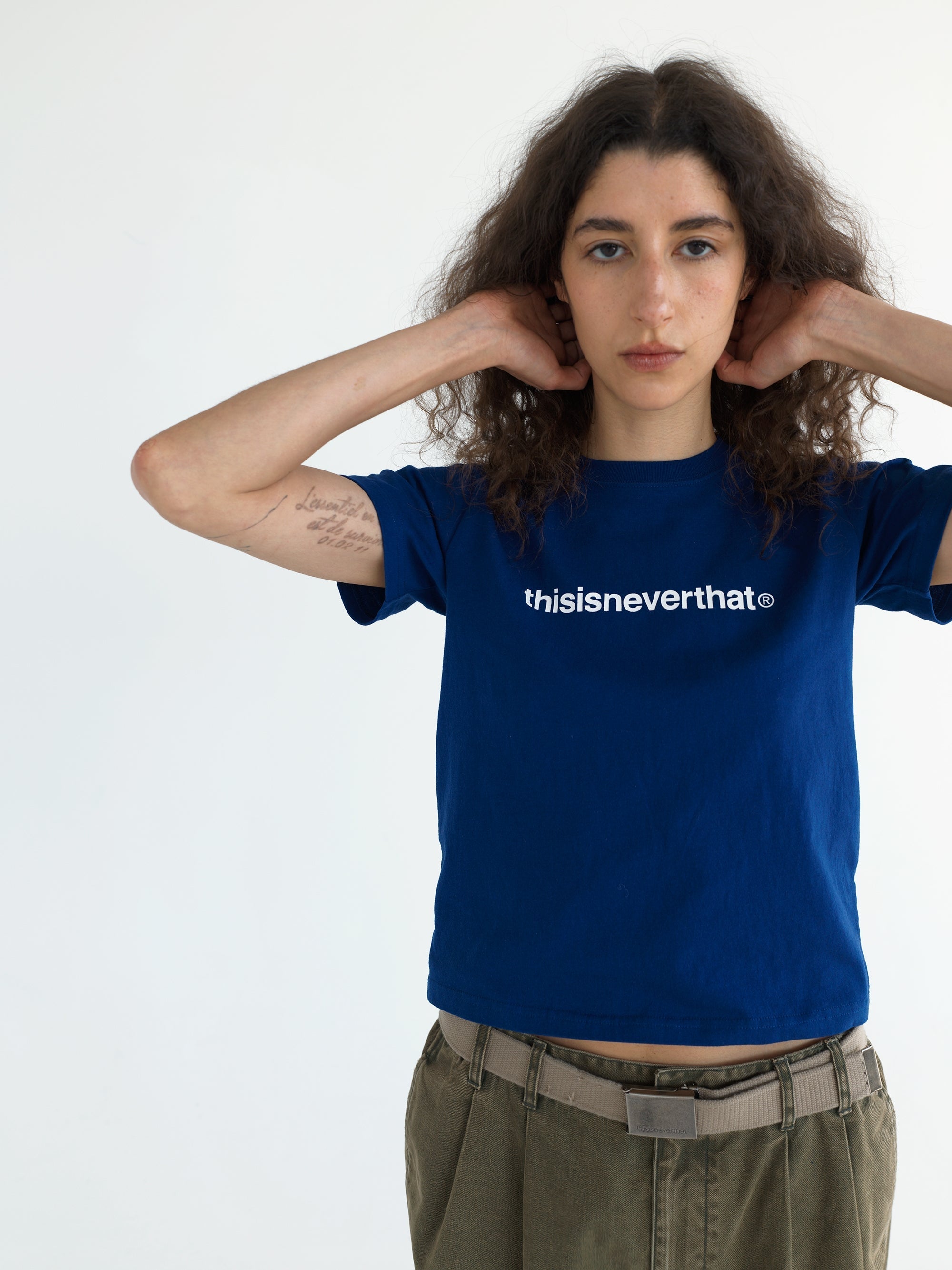 thisisneverthat - T-Logo W Tee (Royal Blue) product image 5 | TRAB K-Fashion Australia