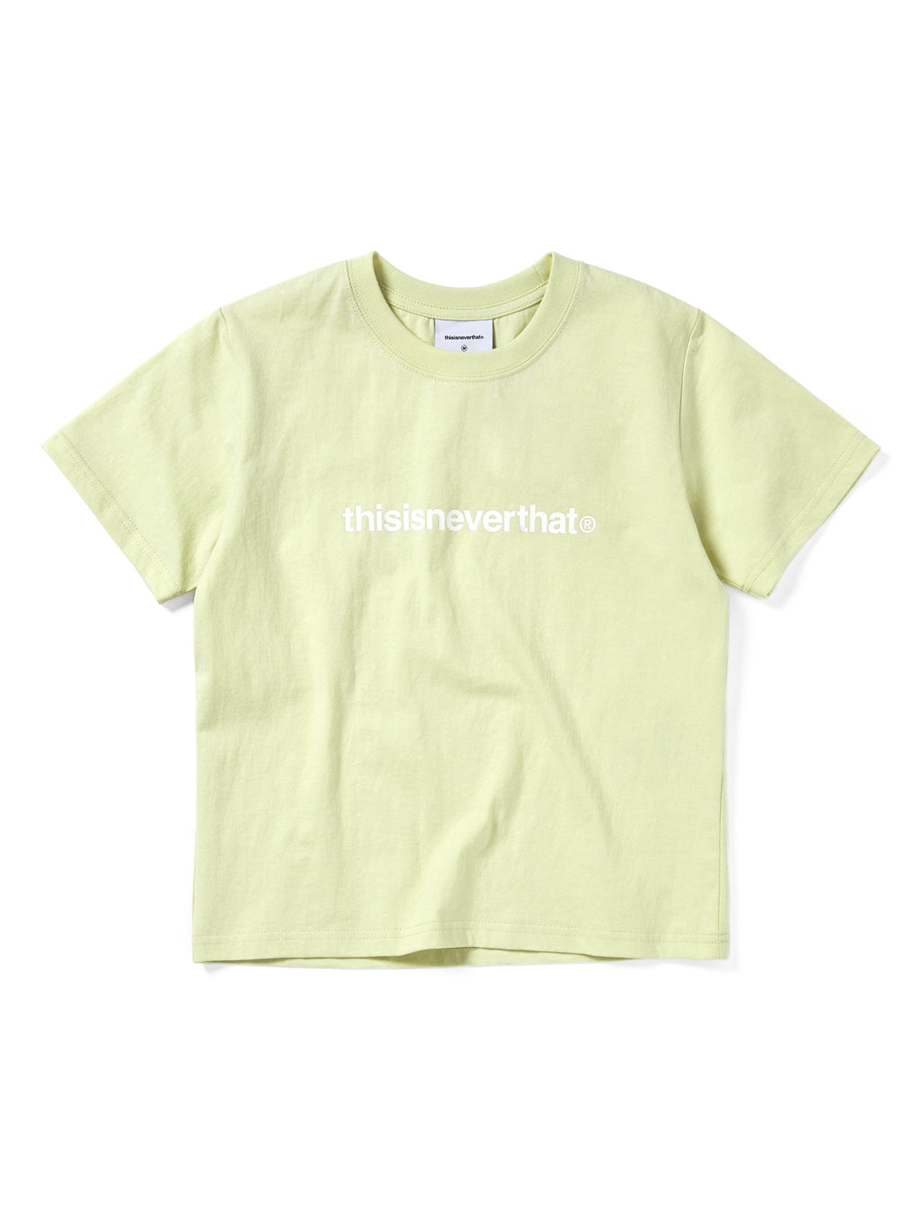 thisisneverthat - T-Logo W Tee Yellow (Green) product image 1 | TRAB K-Fashion Australia
