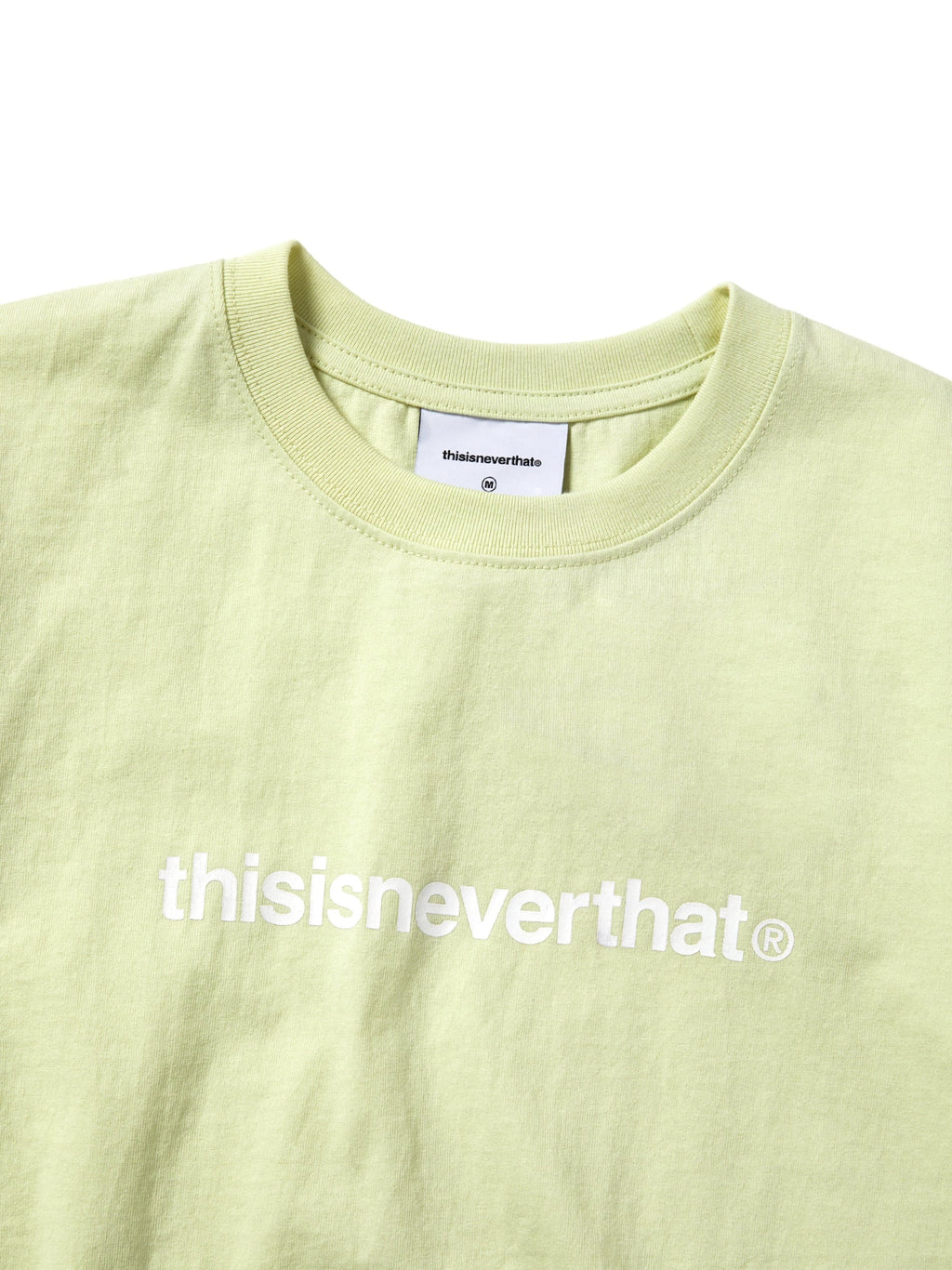 thisisneverthat - T-Logo W Tee Yellow (Green) product image 2 | TRAB K-Fashion Australia