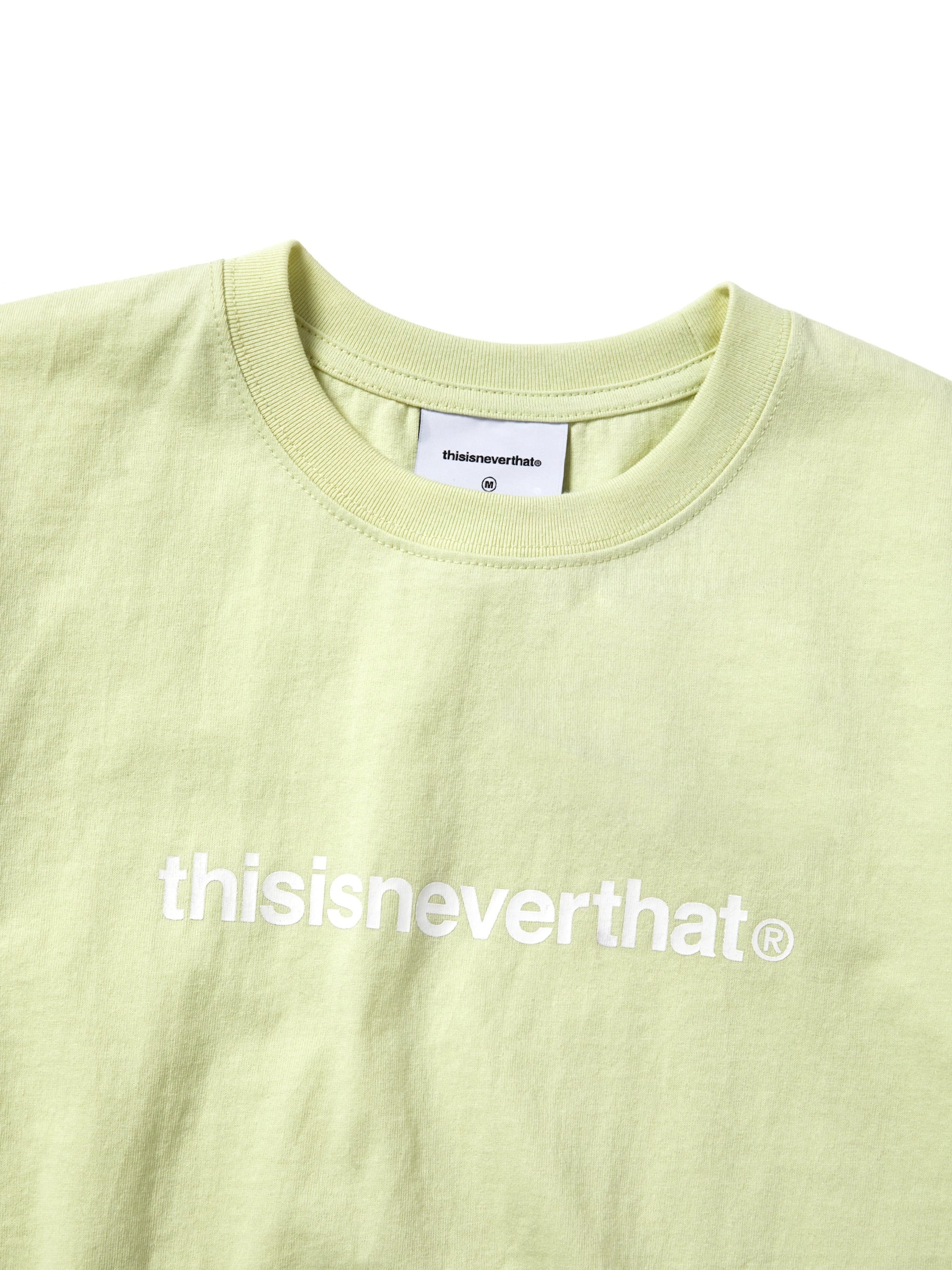 thisisneverthat - T-Logo W Tee Yellow (Green) product image 2 | TRAB K-Fashion Australia