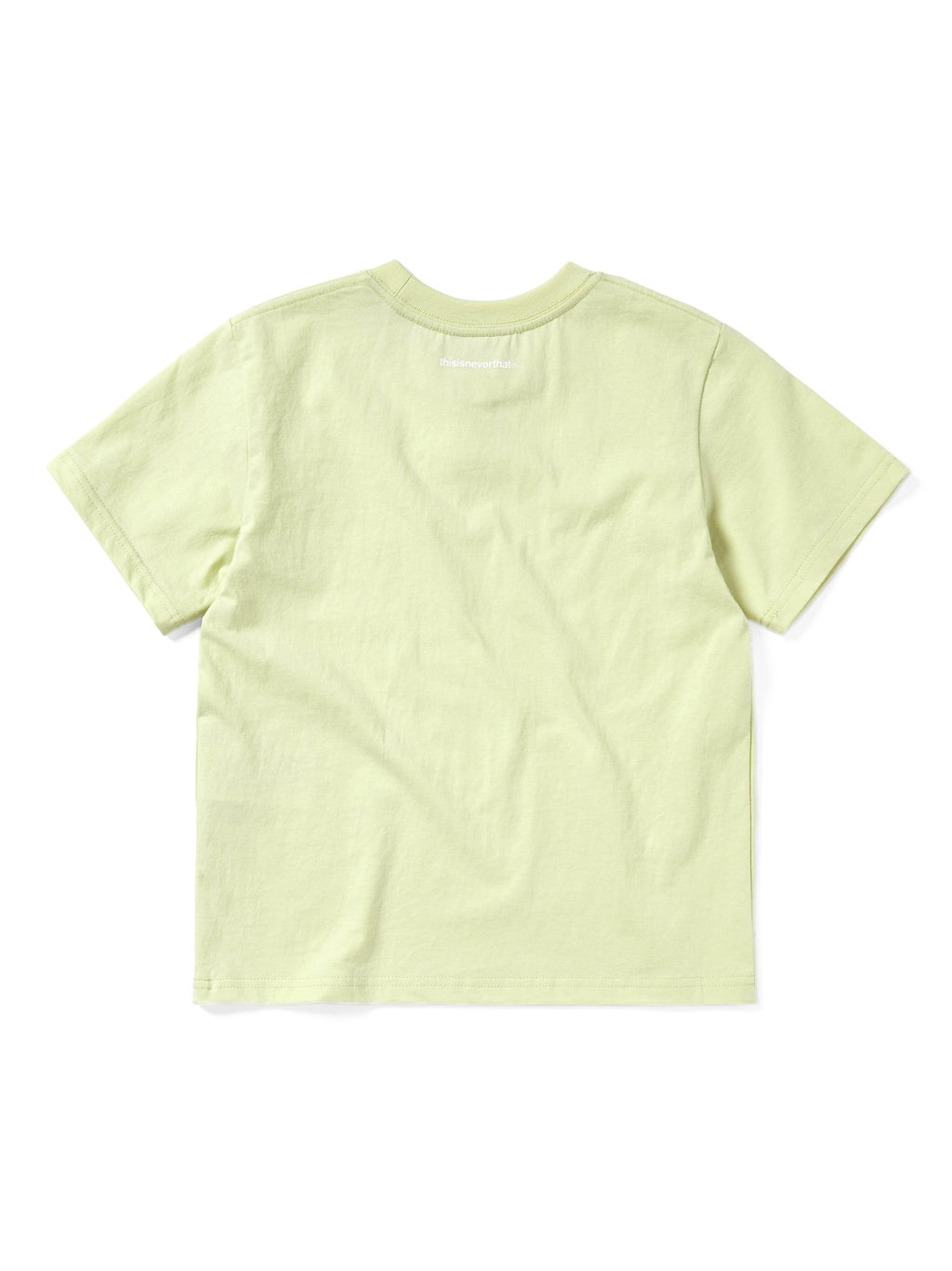 thisisneverthat - T-Logo W Tee (Yellow Green) product image 3 | TRAB K-Fashion Australia