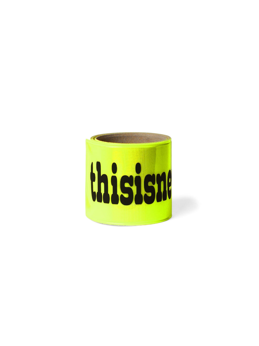 thisisneverthat - T.H.A.T. SPORTS Reflective Snap Band (Neon Yellow) product image 3 | TRAB K-Fashion Australia