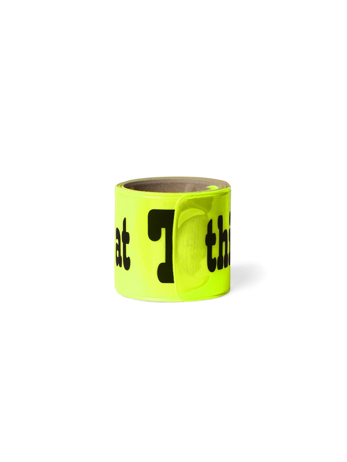 thisisneverthat - T.H.A.T. SPORTS Reflective Snap Band (Neon Yellow) product image 4 | TRAB K-Fashion Australia