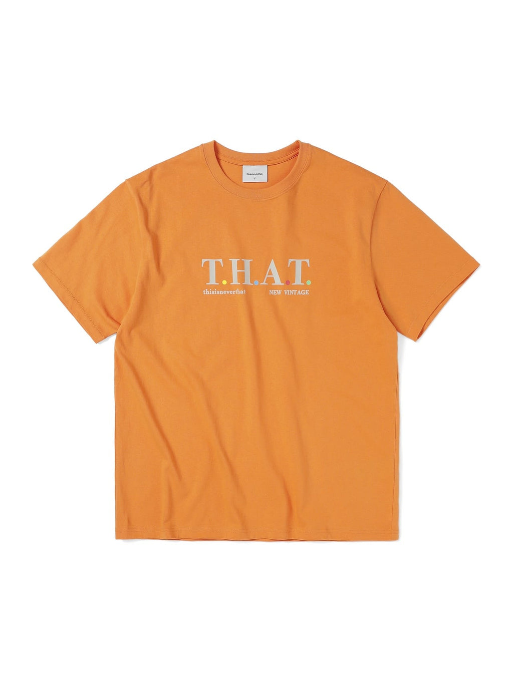 thisisneverthat - T.H.A.T. Tee (Orange) product image 1 | TRAB K-Fashion Australia