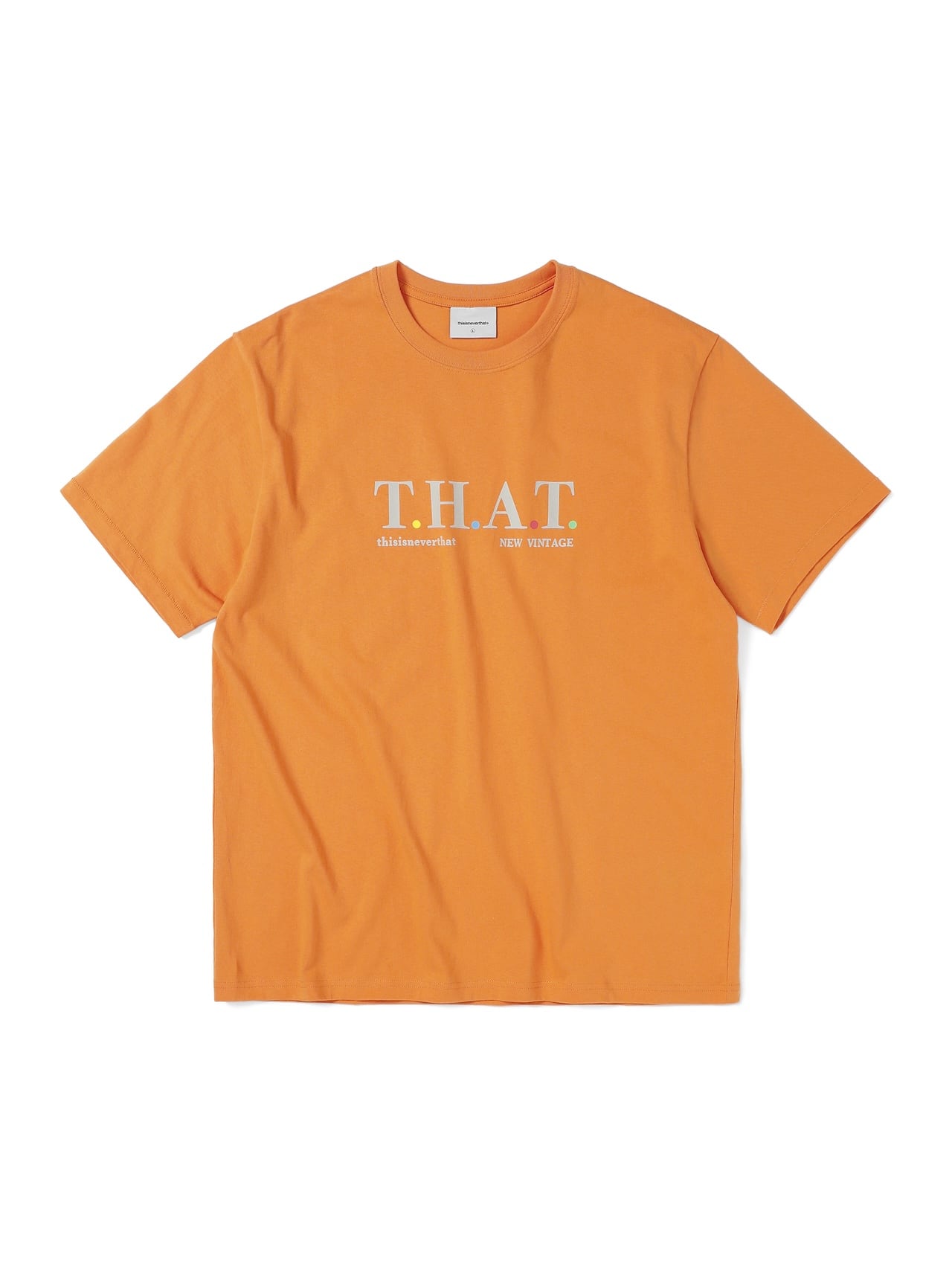 thisisneverthat - T.H.A.T. Tee (Orange) product image 1 | TRAB K-Fashion Australia