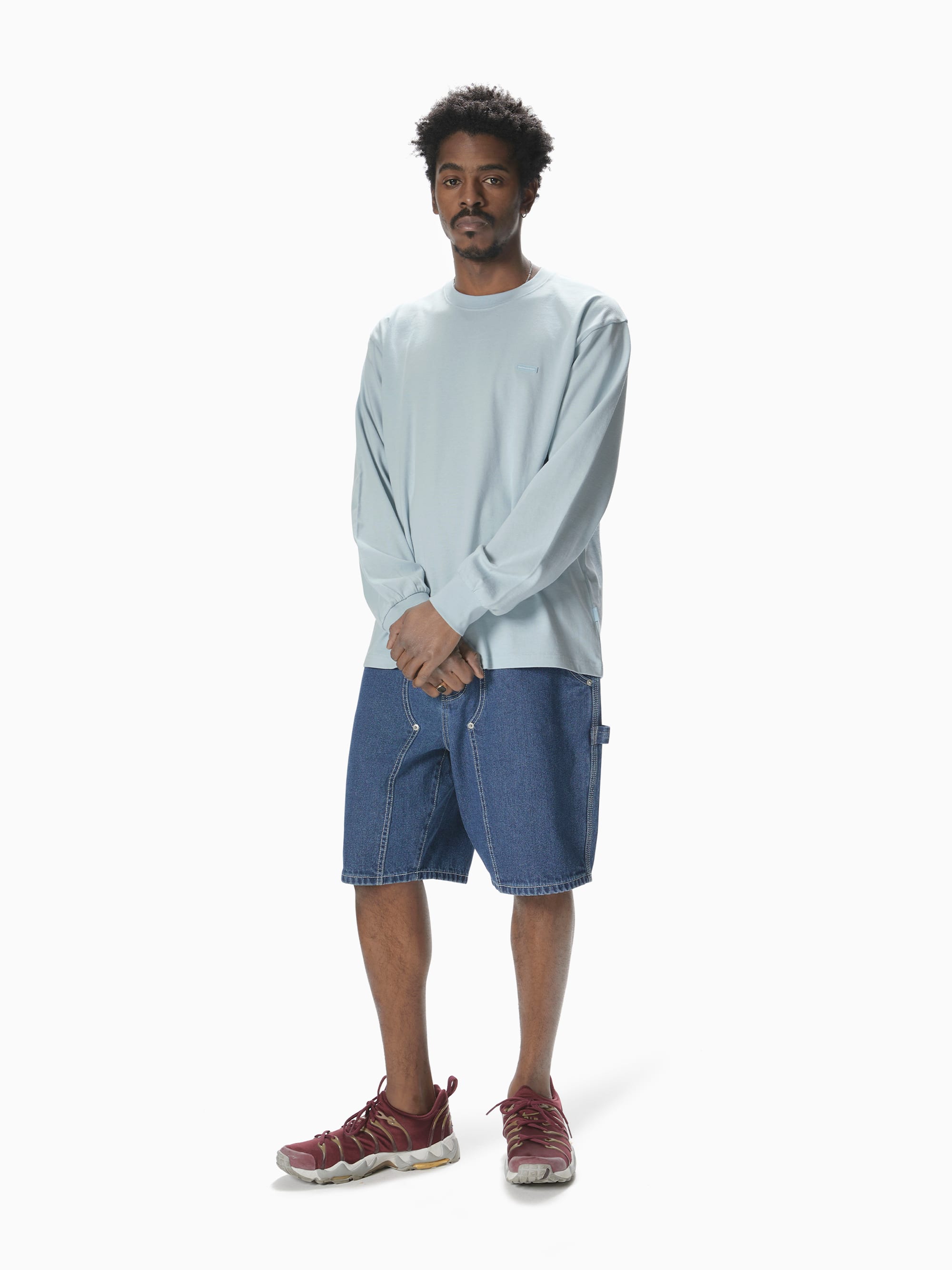 thisisneverthat - T.N.T. Classic HDP L/S Tee Light (Aqua) product image 6 | TRAB K-Fashion Australia