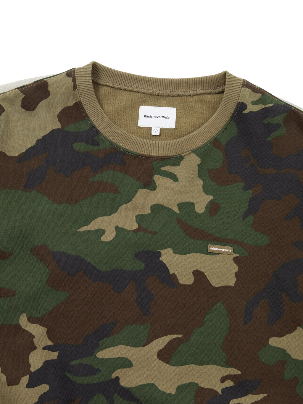 thisisneverthat - T.N.T. Classic HDP Crewneck (Camo) product image 2 | TRAB K-Fashion Australia