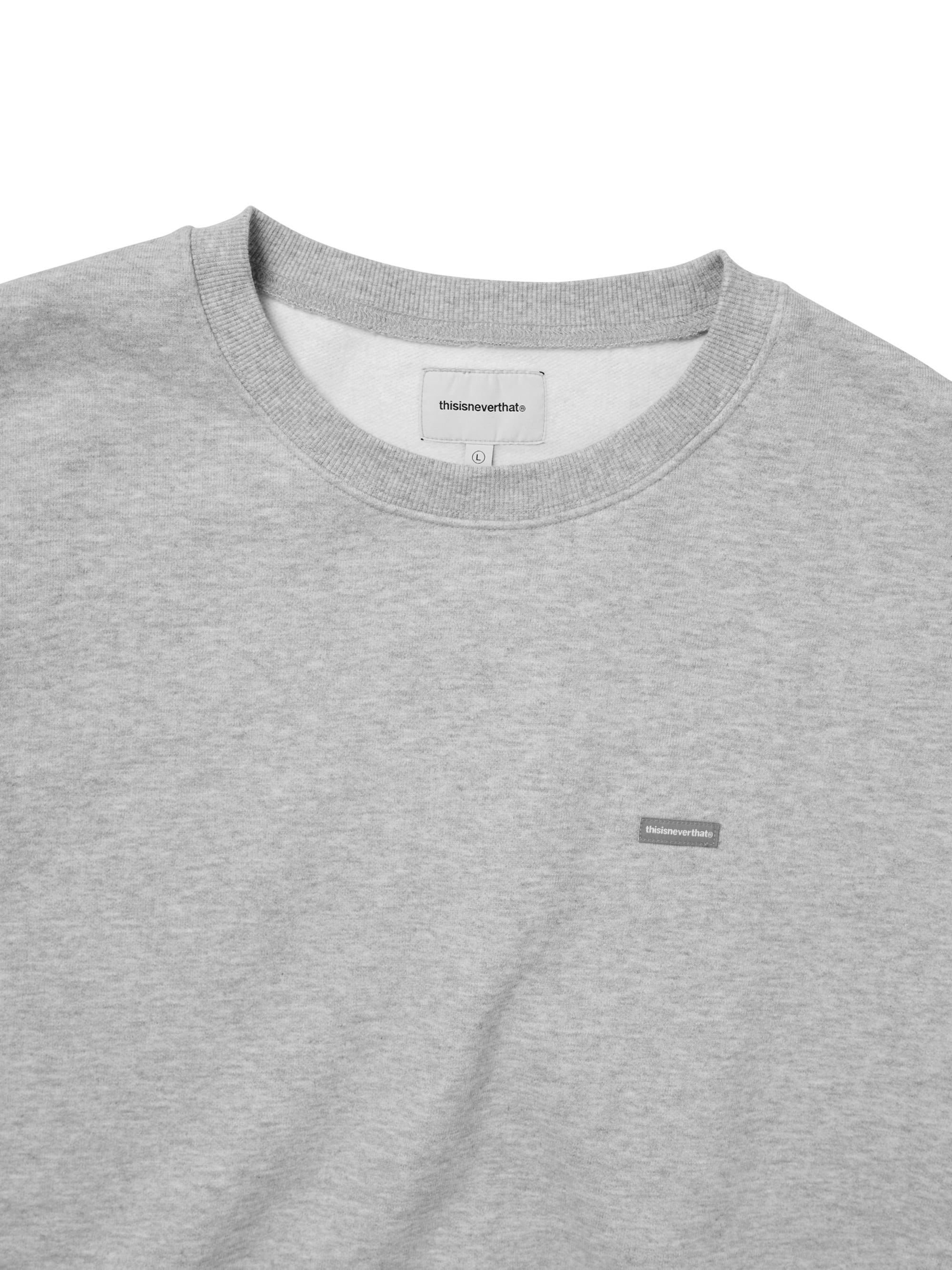 thisisneverthat - T.N.T. Classic HDP Crewneck (Heather Grey) product image 2 | TRAB K-Fashion Australia