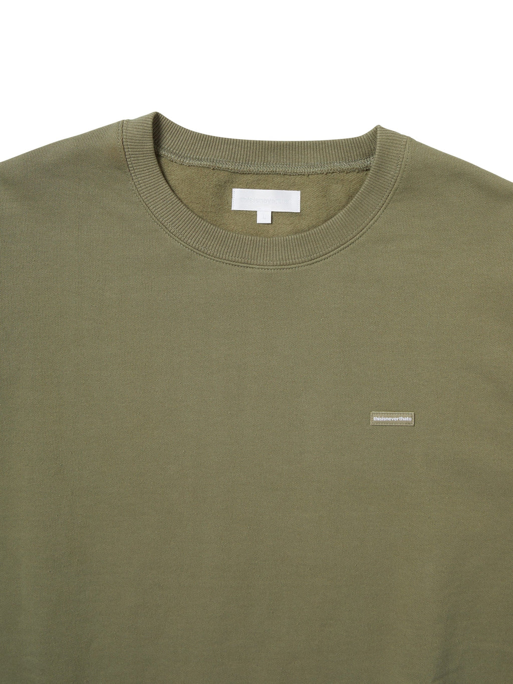 thisisneverthat - T.N.T. Classic HDP Crewneck (Olive) product image 2 | TRAB K-Fashion Australia