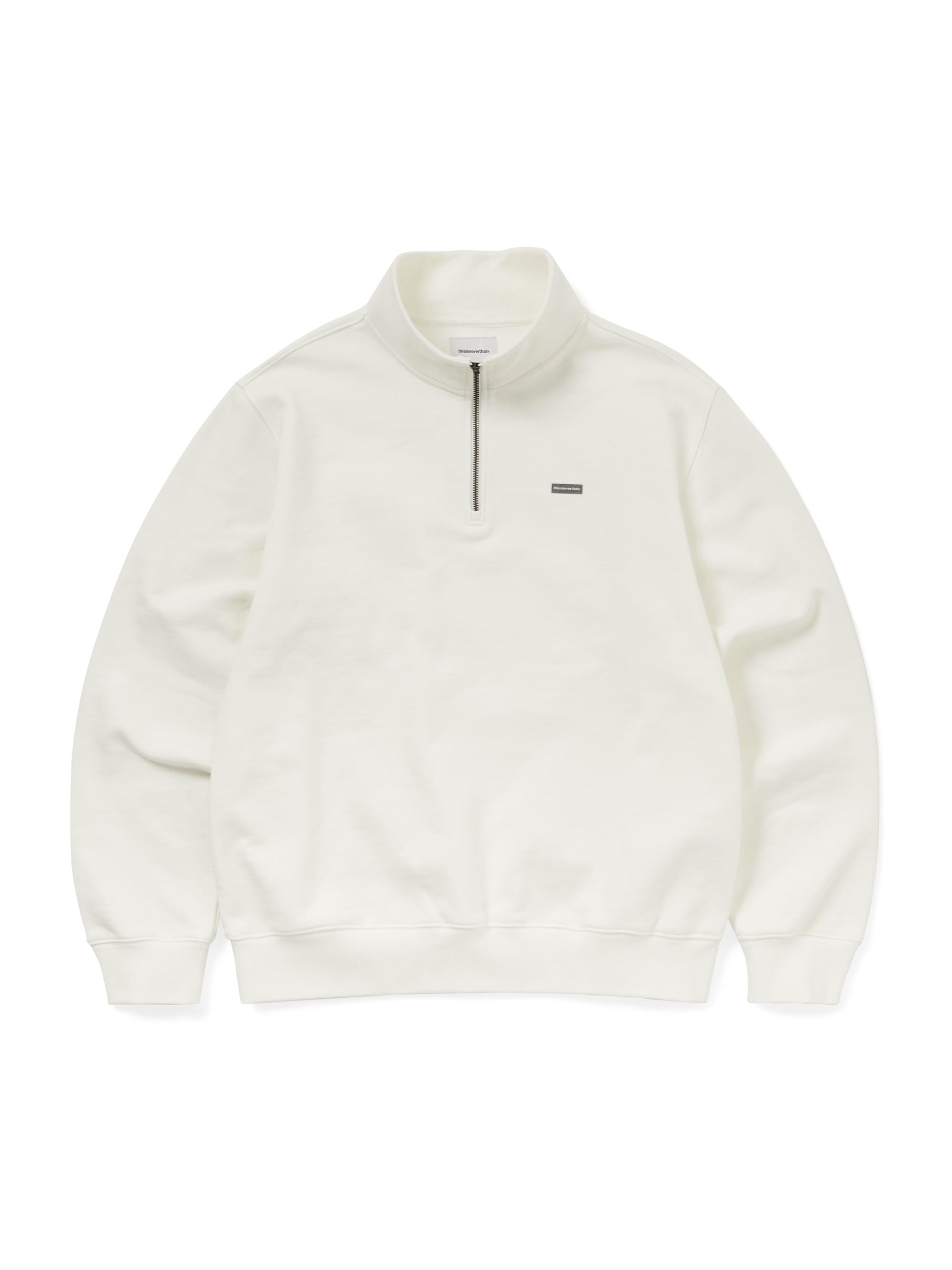 thisisneverthat - T.N.T. Classic HDP Half Zip Sweatshirt (Natural) product image 1 | TRAB K-Fashion Australia