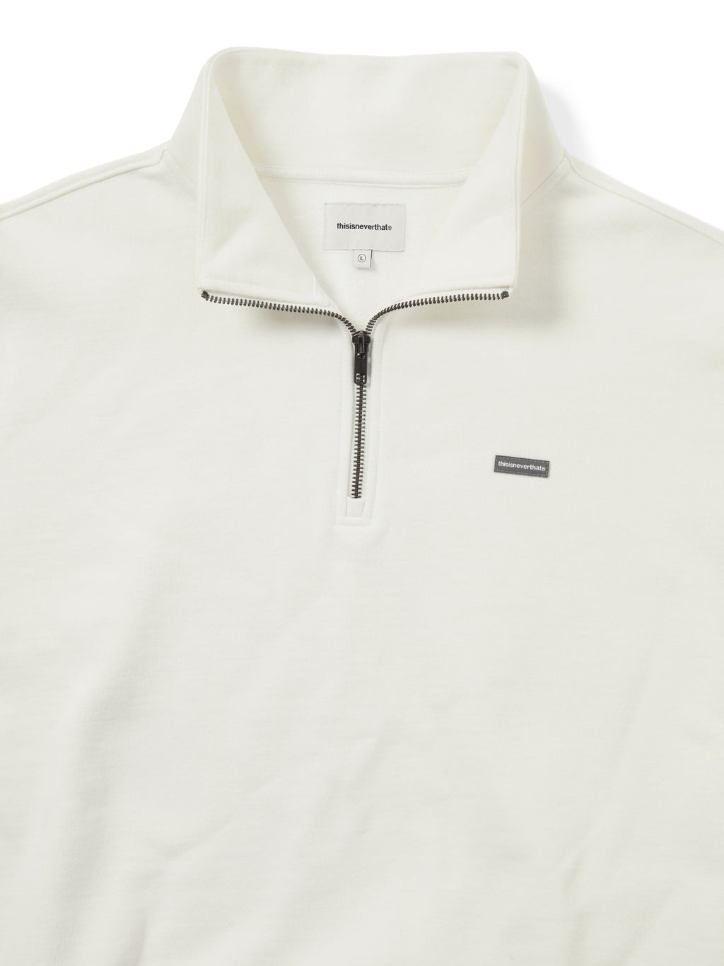 thisisneverthat - T.N.T. Classic HDP Half Zip Sweatshirt (Natural) product image 2 | TRAB K-Fashion Australia