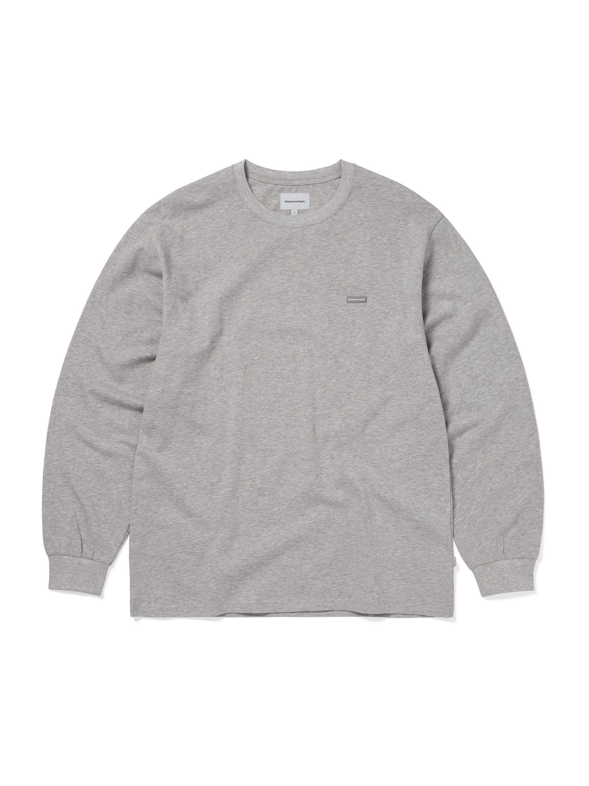 thisisneverthat - T.N.T. Classic HDP L/S Tee (Grey) product image 1 | TRAB K-Fashion Australia