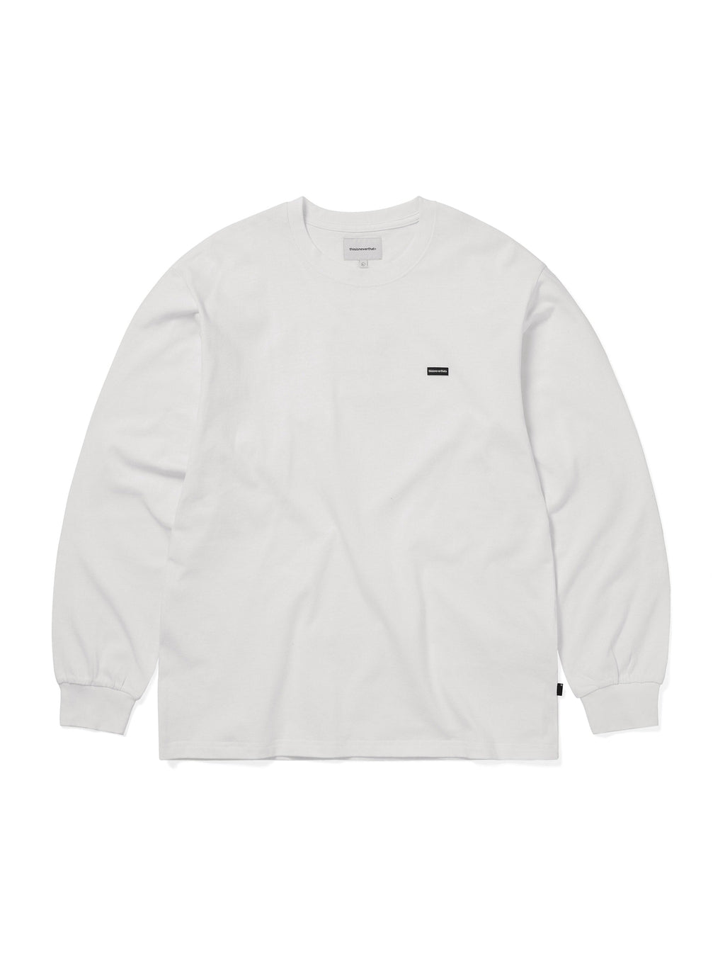 thisisneverthat - T.N.T. Classic HDP L/S Tee (White) product image 1 | TRAB K-Fashion Australia