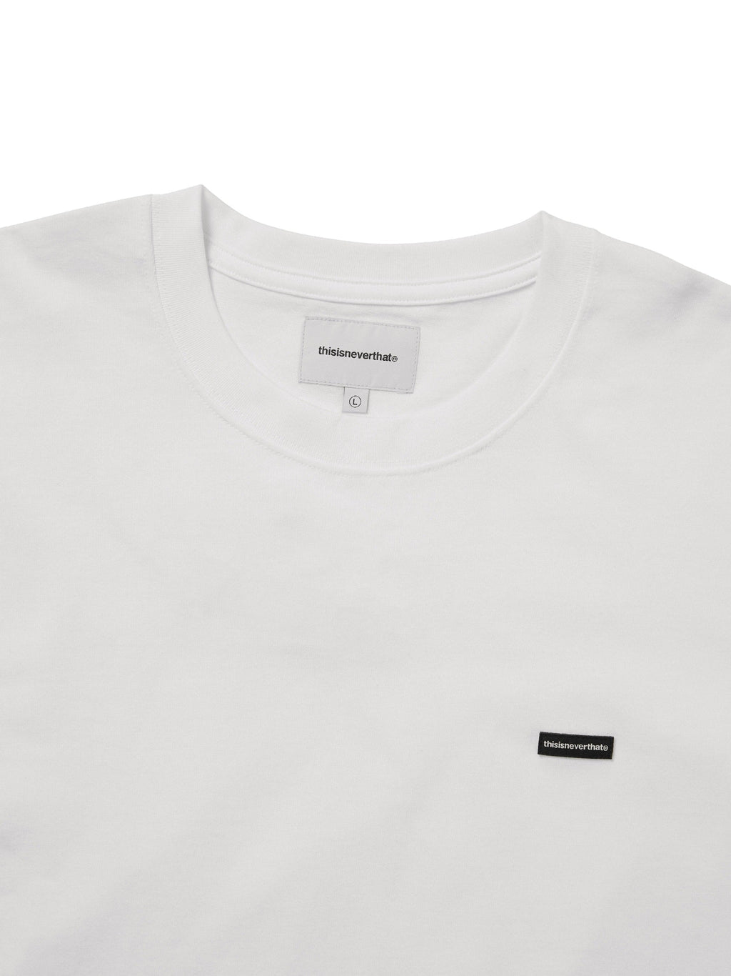 thisisneverthat - T.N.T. Classic HDP L/S Tee (White) product image 2 | TRAB K-Fashion Australia