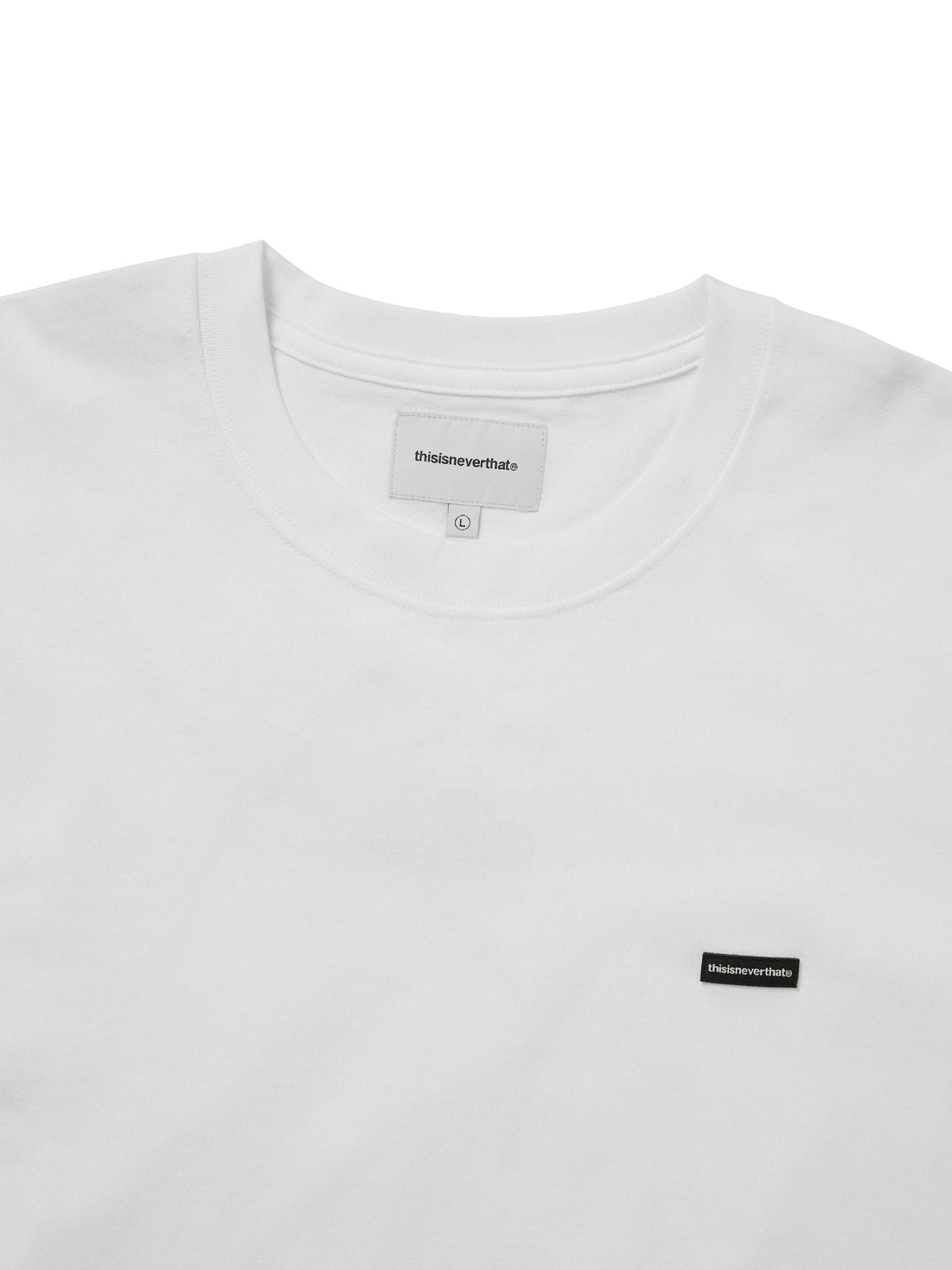 thisisneverthat - T.N.T. Classic HDP L/S Tee (White) product image 2 | TRAB K-Fashion Australia