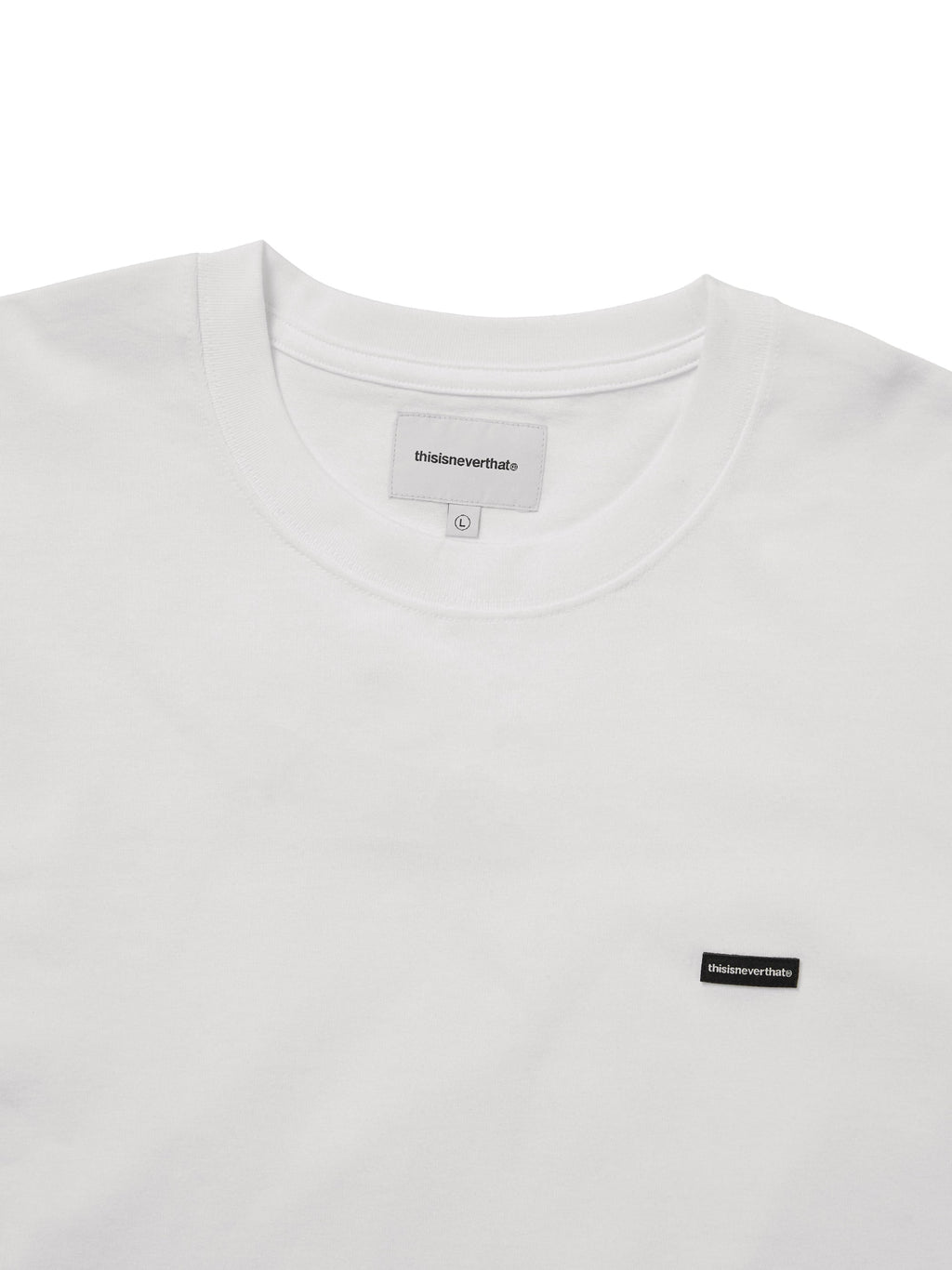 thisisneverthat - T.N.T. Classic HDP L/S Tee (White) product image 2 | TRAB K-Fashion Australia