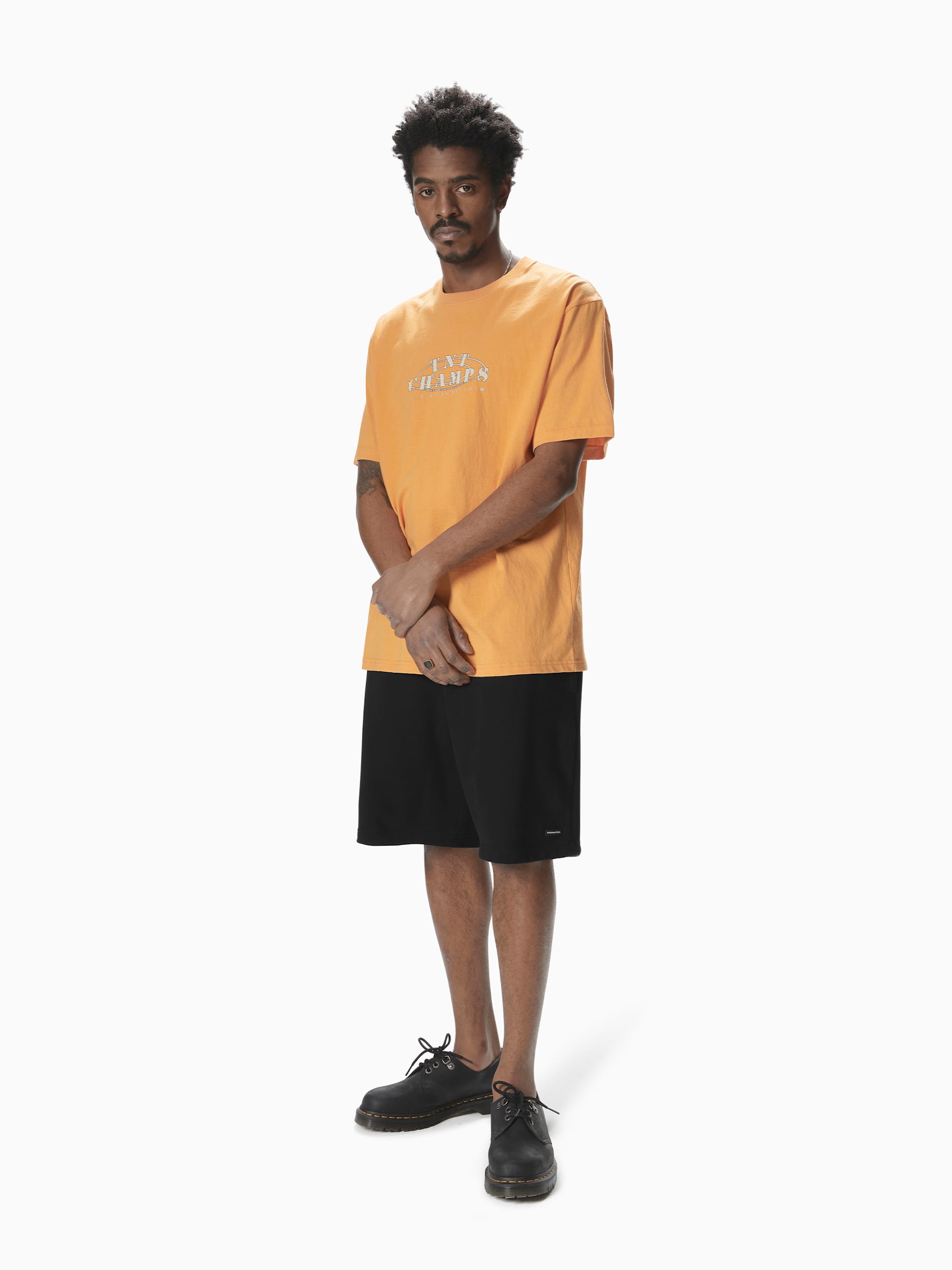 thisisneverthat - T.N.T. Classic HDP Sweatshort (Black) product image 6 | TRAB K-Fashion Australia