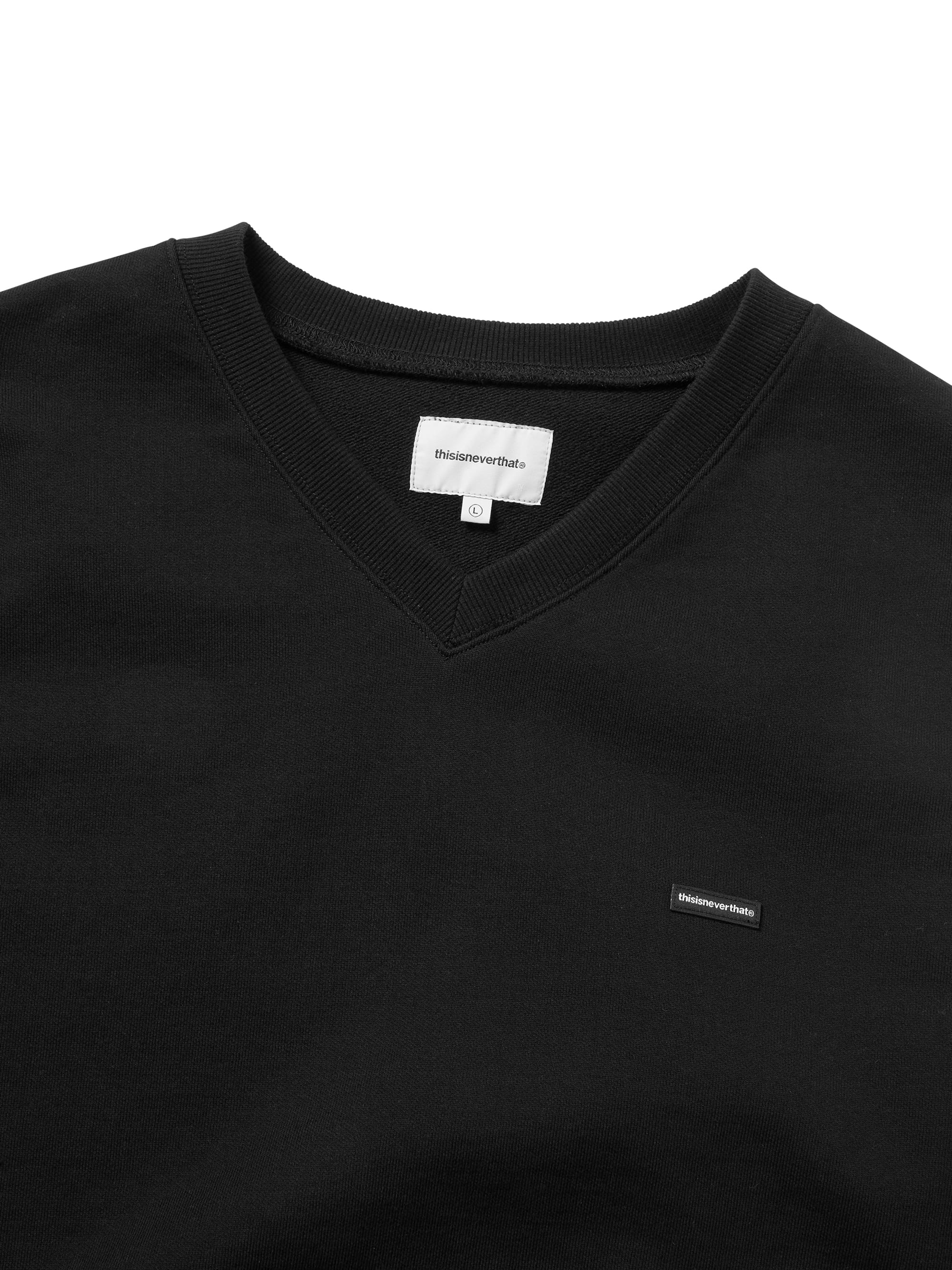 thisisneverthat - T.N.T. Classic HDP V Neck Vest (Black) product image 2 | TRAB K-Fashion Australia