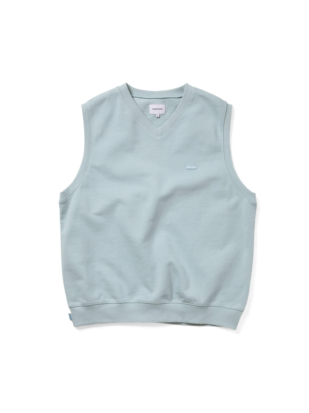 thisisneverthat - T.N.T. Classic HDP V Neck Vest (Heather Aqua) product image 1 | TRAB K-Fashion Australia