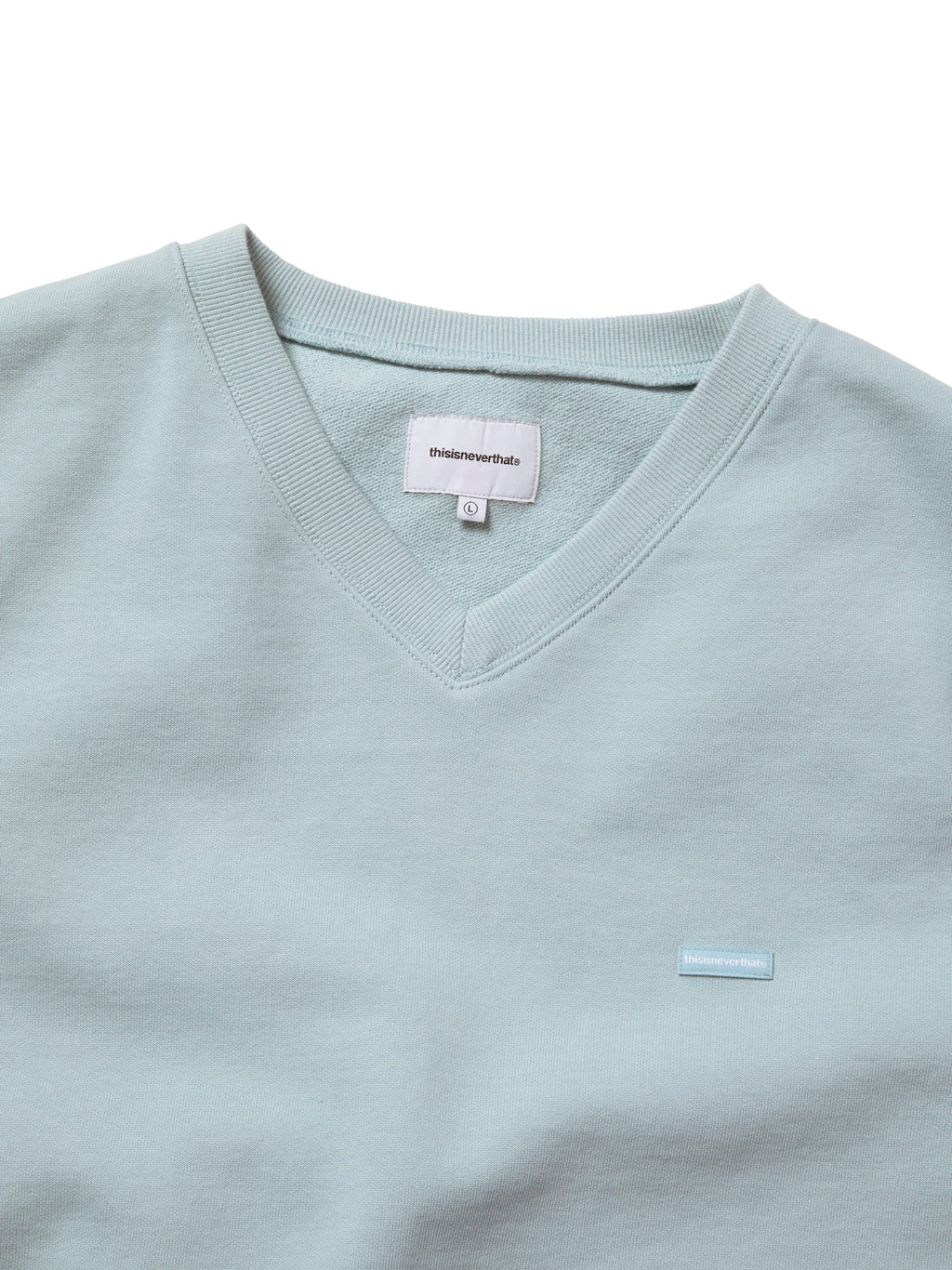 thisisneverthat - T.N.T. Classic HDP V Neck Vest (Light Aqua) product image 2 | TRAB K-Fashion Australia