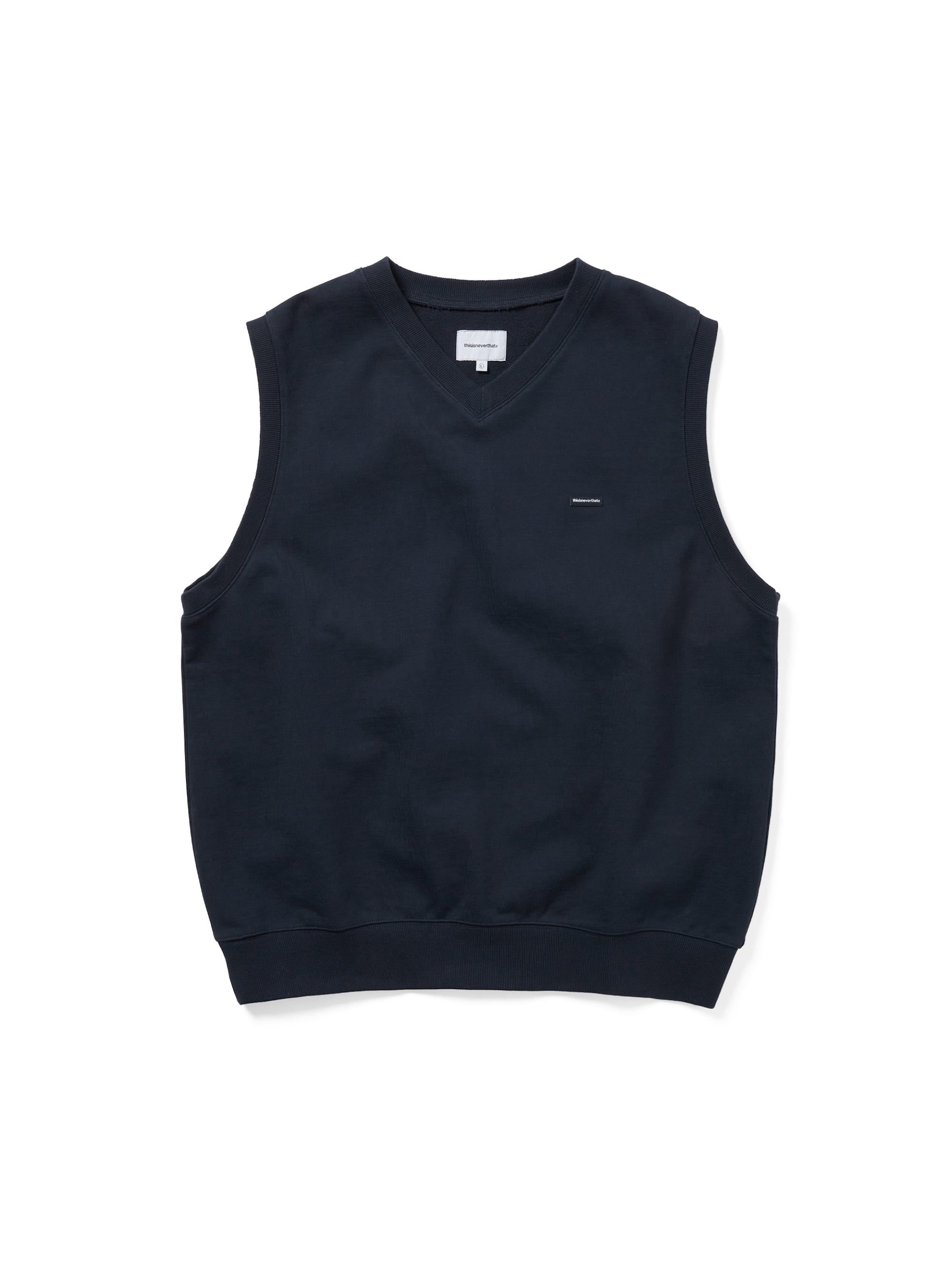 thisisneverthat - T.N.T. Classic HDP V Neck Vest (Navy) product image 1 | TRAB K-Fashion Australia
