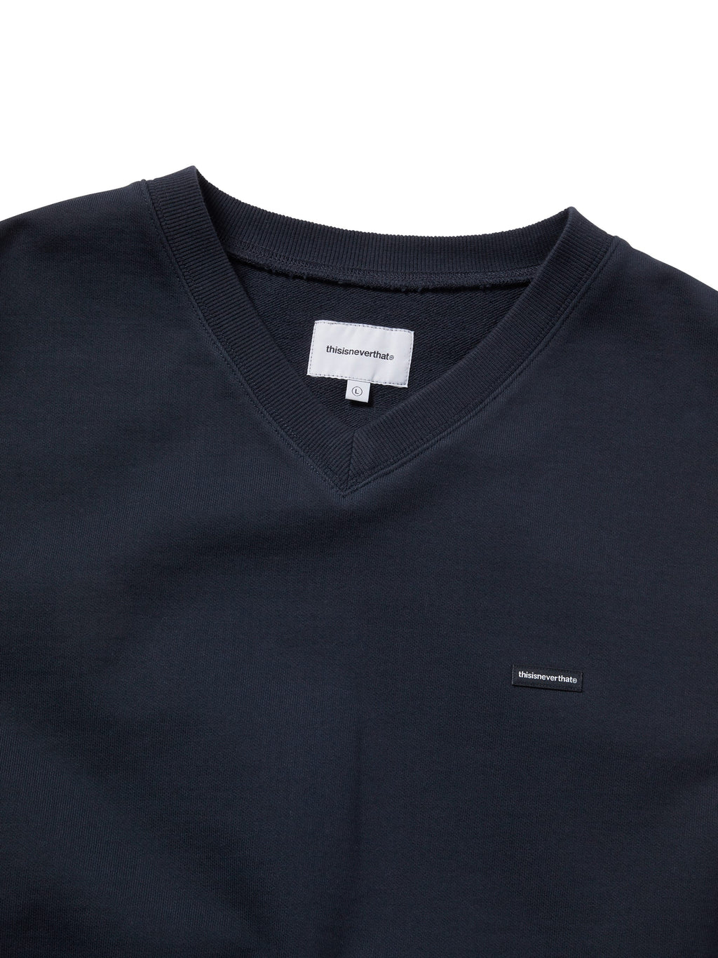 thisisneverthat - T.N.T. Classic HDP V Neck Vest (Heather Navy) product image 2 | TRAB K-Fashion Australia