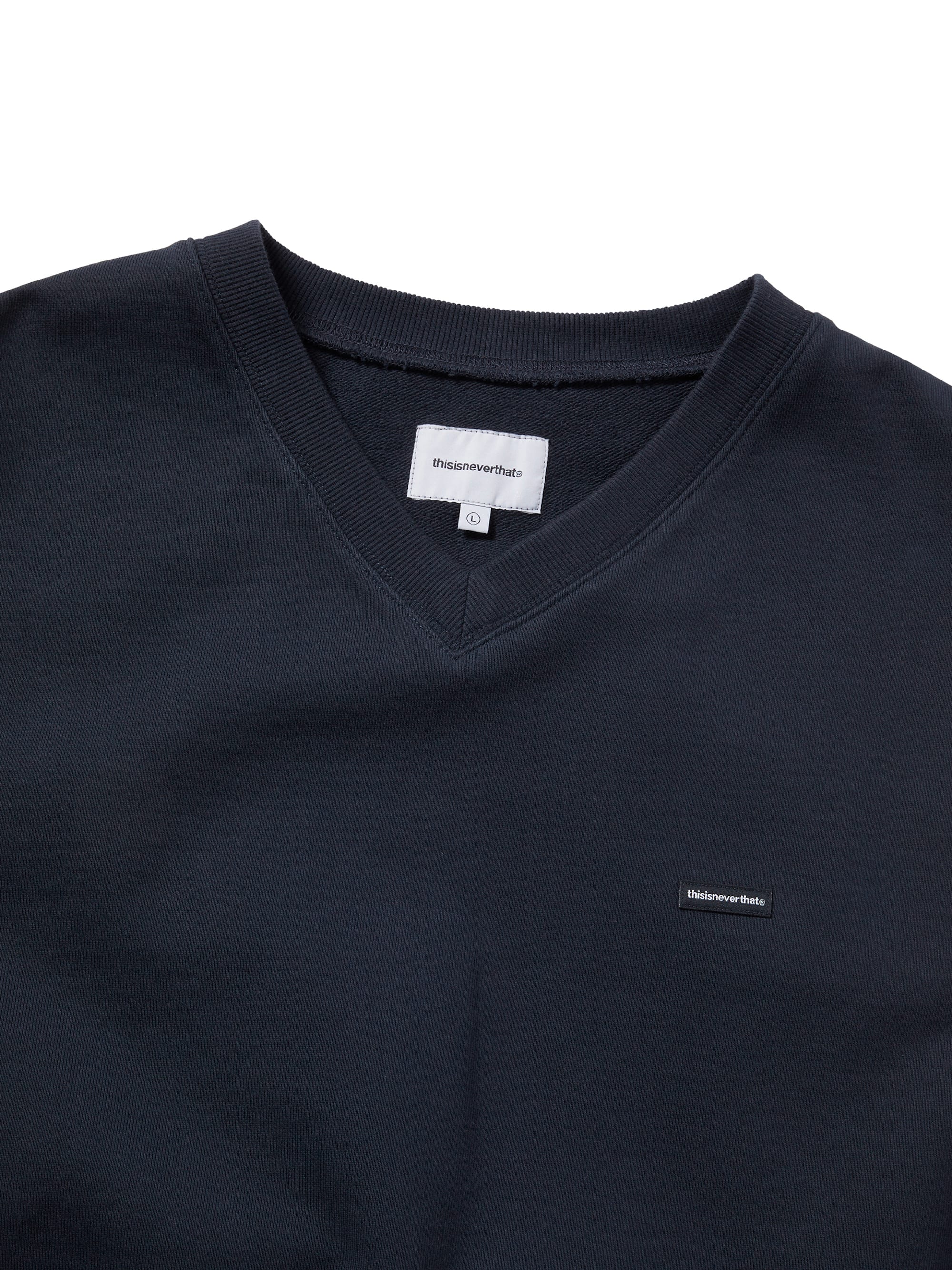 thisisneverthat - T.N.T. Classic HDP V Neck Vest (Heather Navy) product image 2 | TRAB K-Fashion Australia