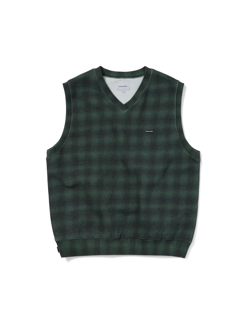 thisisneverthat - T.N.T. Classic HDP V Neck Vest (Heather Plaid) product image 1 | TRAB K-Fashion Australia