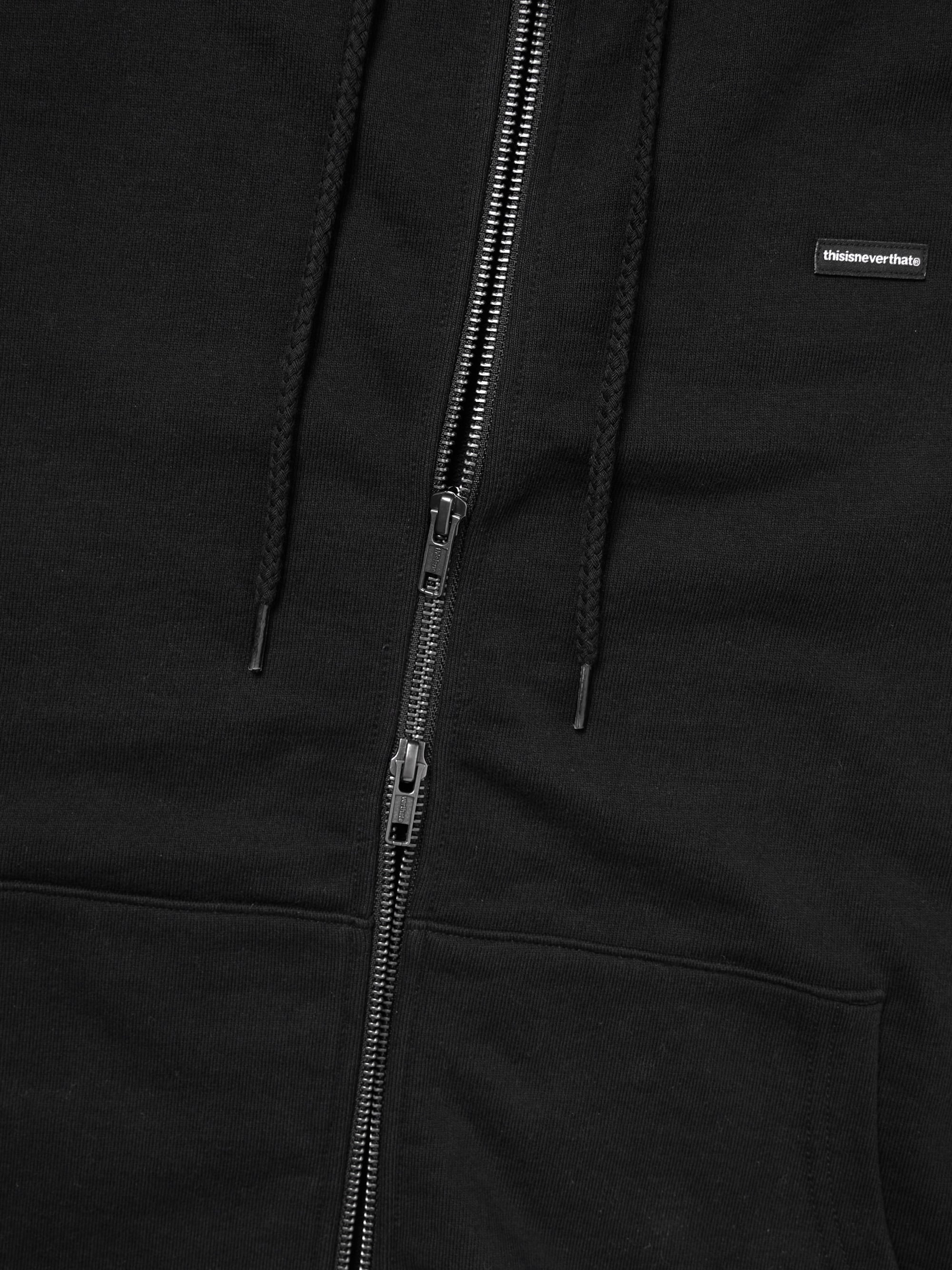 thisisneverthat - T.N.T. Classic HDP Zip Up Sweat (Faded Black) product image 3 | TRAB K-Fashion Australia