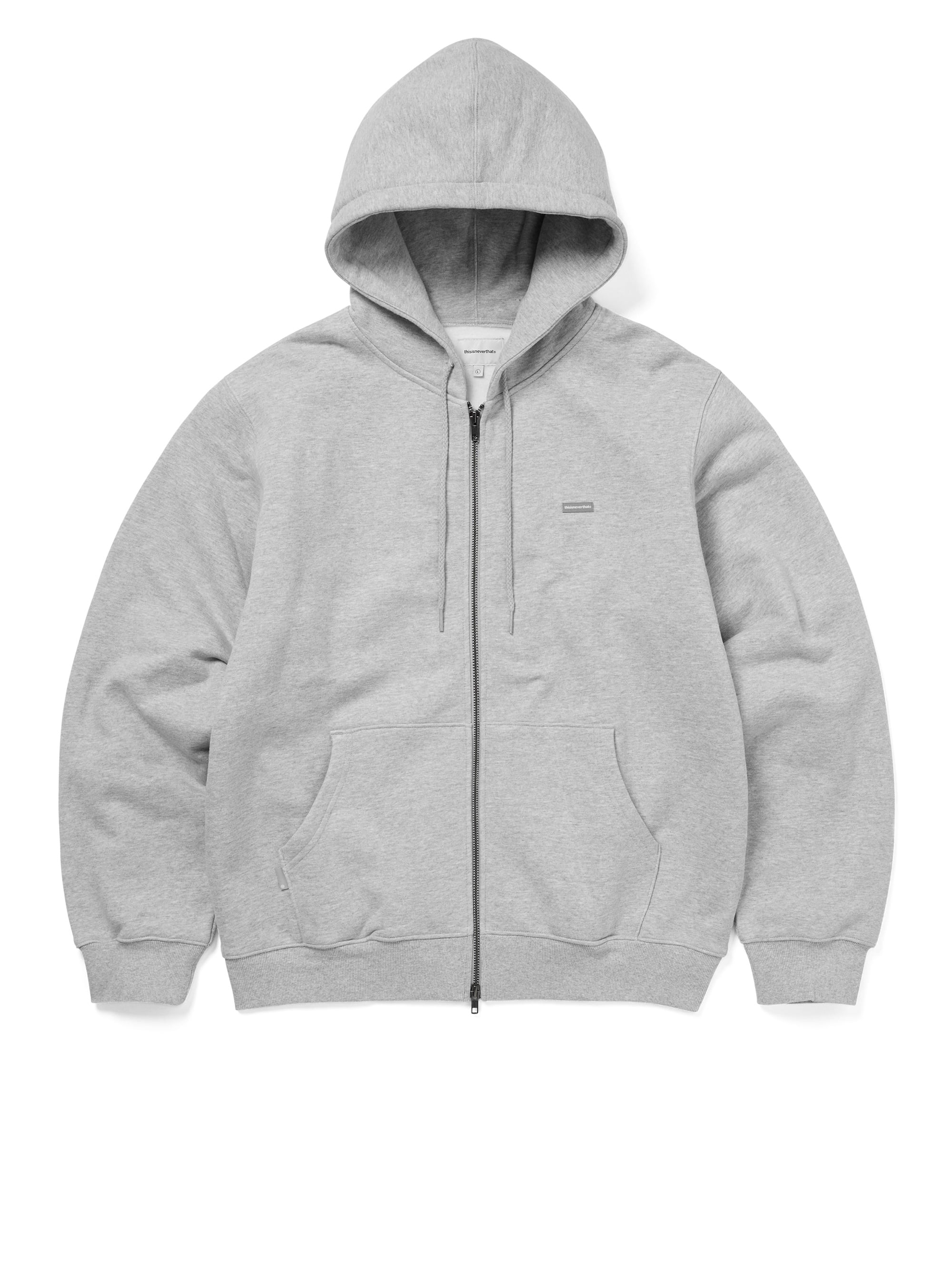 thisisneverthat - T.N.T. Classic HDP Zip Up Sweat (Faded Grey) product image 1 | TRAB K-Fashion Australia
