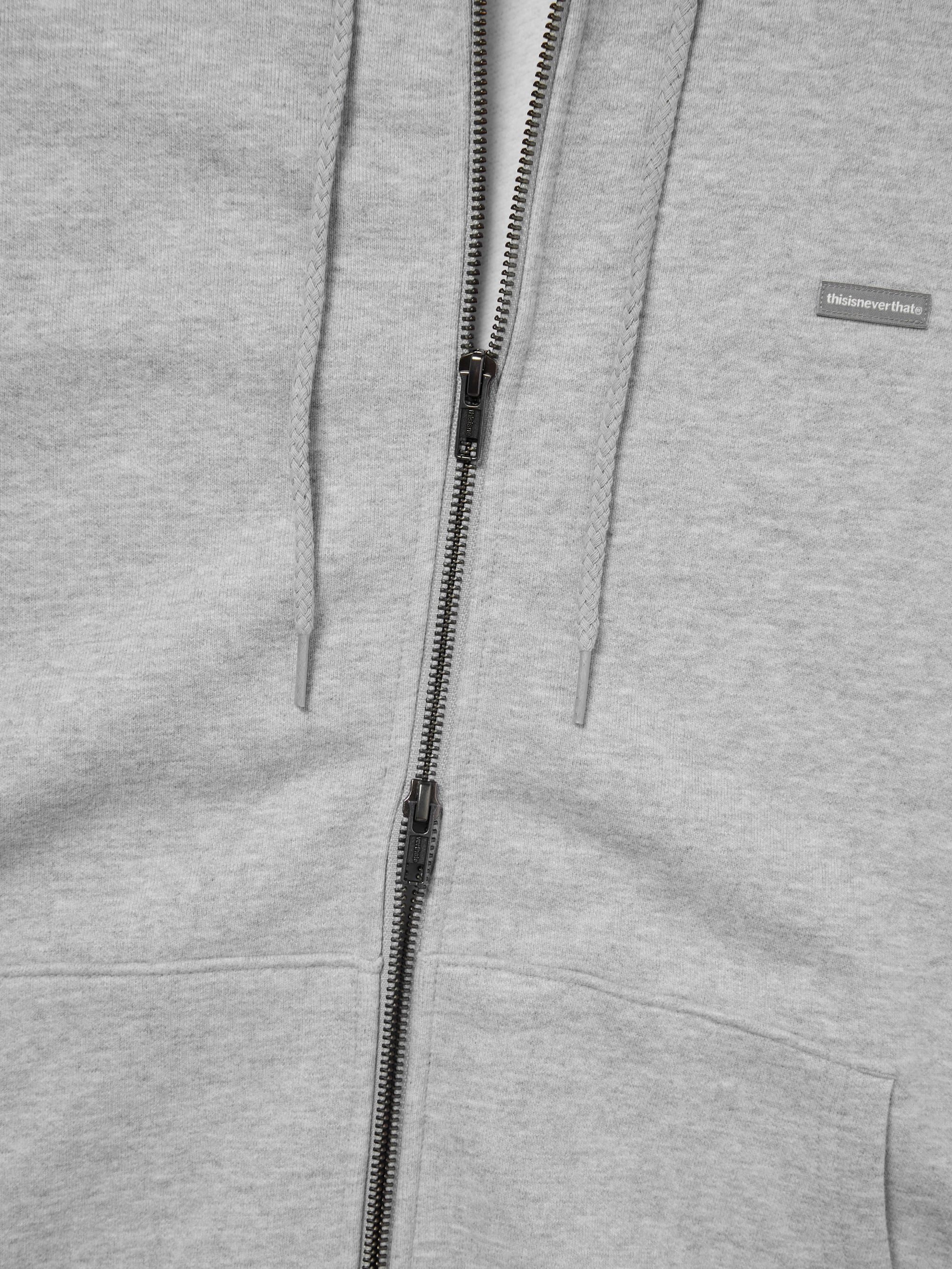 thisisneverthat - T.N.T. Classic HDP Zip Up Sweat (Faded Grey) product image 3 | TRAB K-Fashion Australia