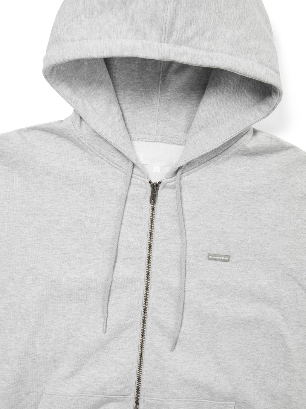 thisisneverthat - T.N.T. Classic HDP Zip Up Sweat (Heather Grey) product image 2 | TRAB K-Fashion Australia