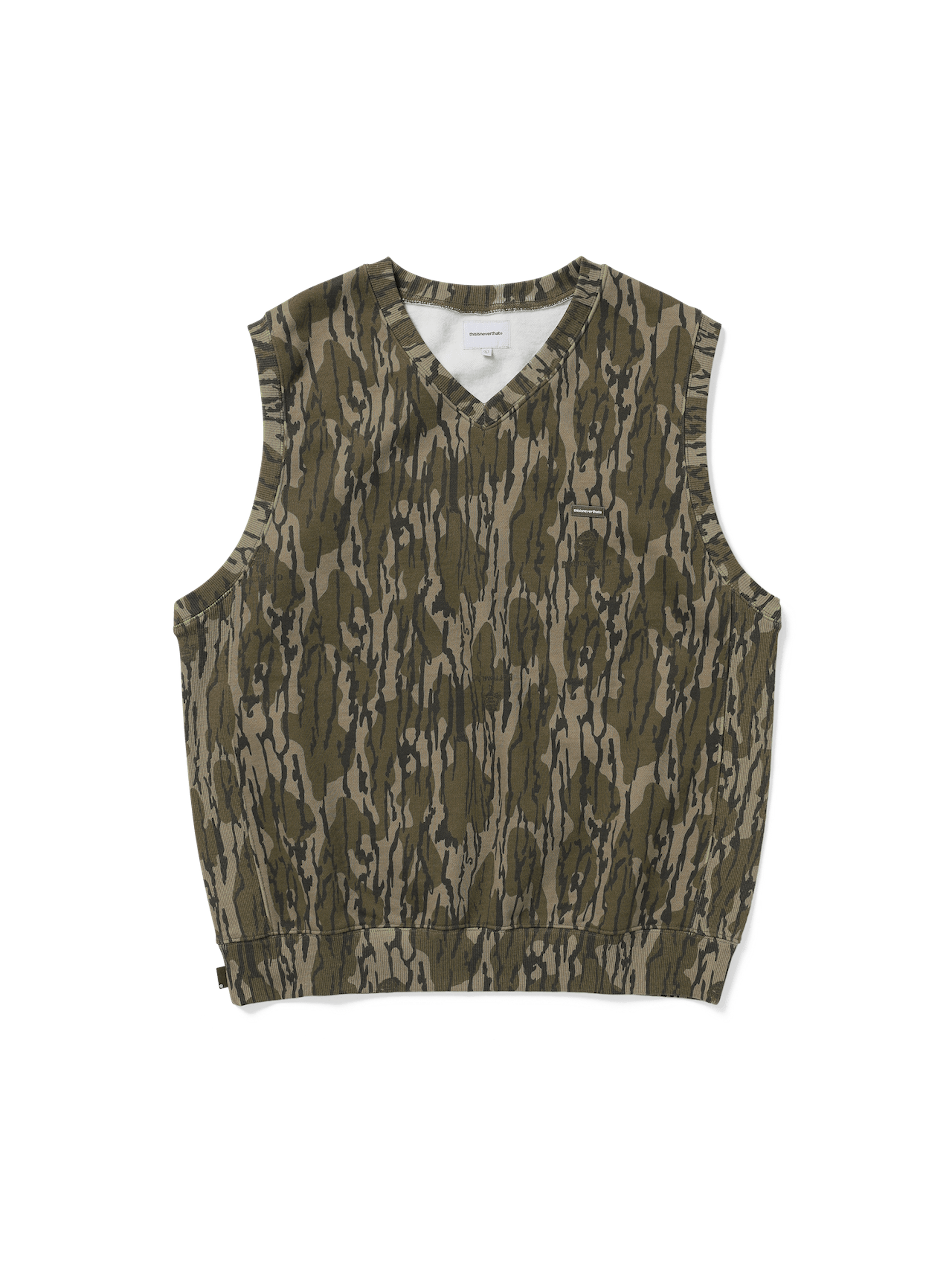 thisisneverthat - T.N.T. Classic HDP V Neck Vest (Camo) product image 1 | TRAB K-Fashion Australia
