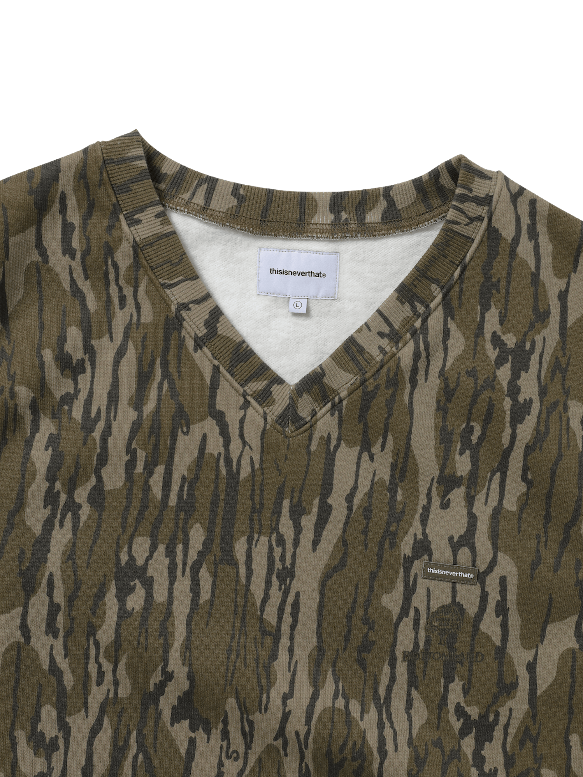 thisisneverthat - T.N.T. Classic HDP V Neck Vest (Camo) product image 2 | TRAB K-Fashion Australia