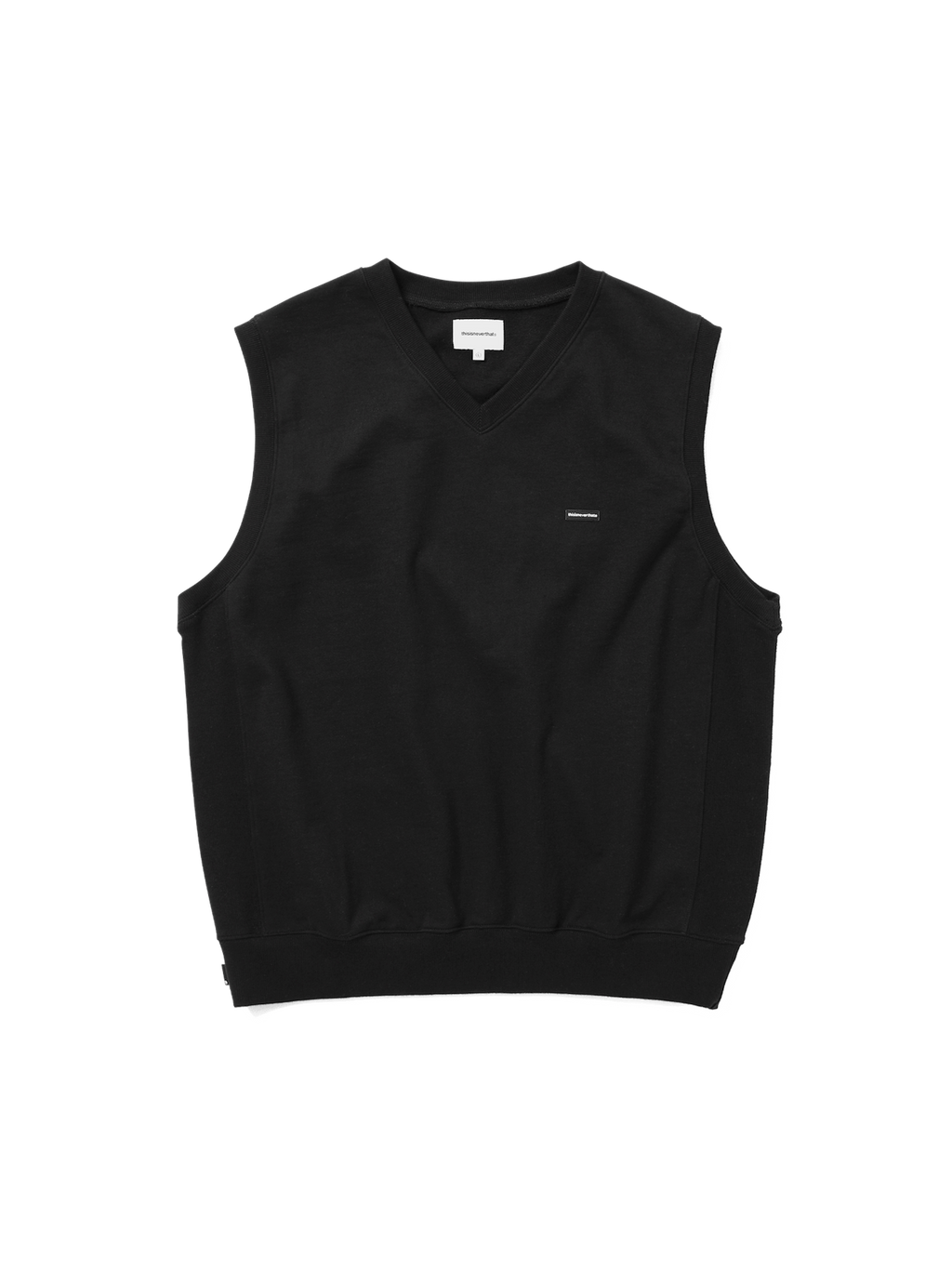 thisisneverthat - (FW24) T.N.T. Classic HDP V Neck Vest (Black) product image 1 | TRAB K-Fashion Australia
