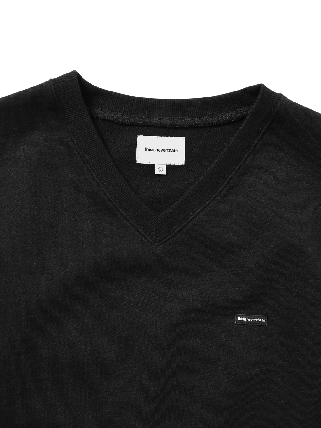 thisisneverthat - (FW24) T.N.T. Classic HDP V Neck Vest (Black) product image 2 | TRAB K-Fashion Australia