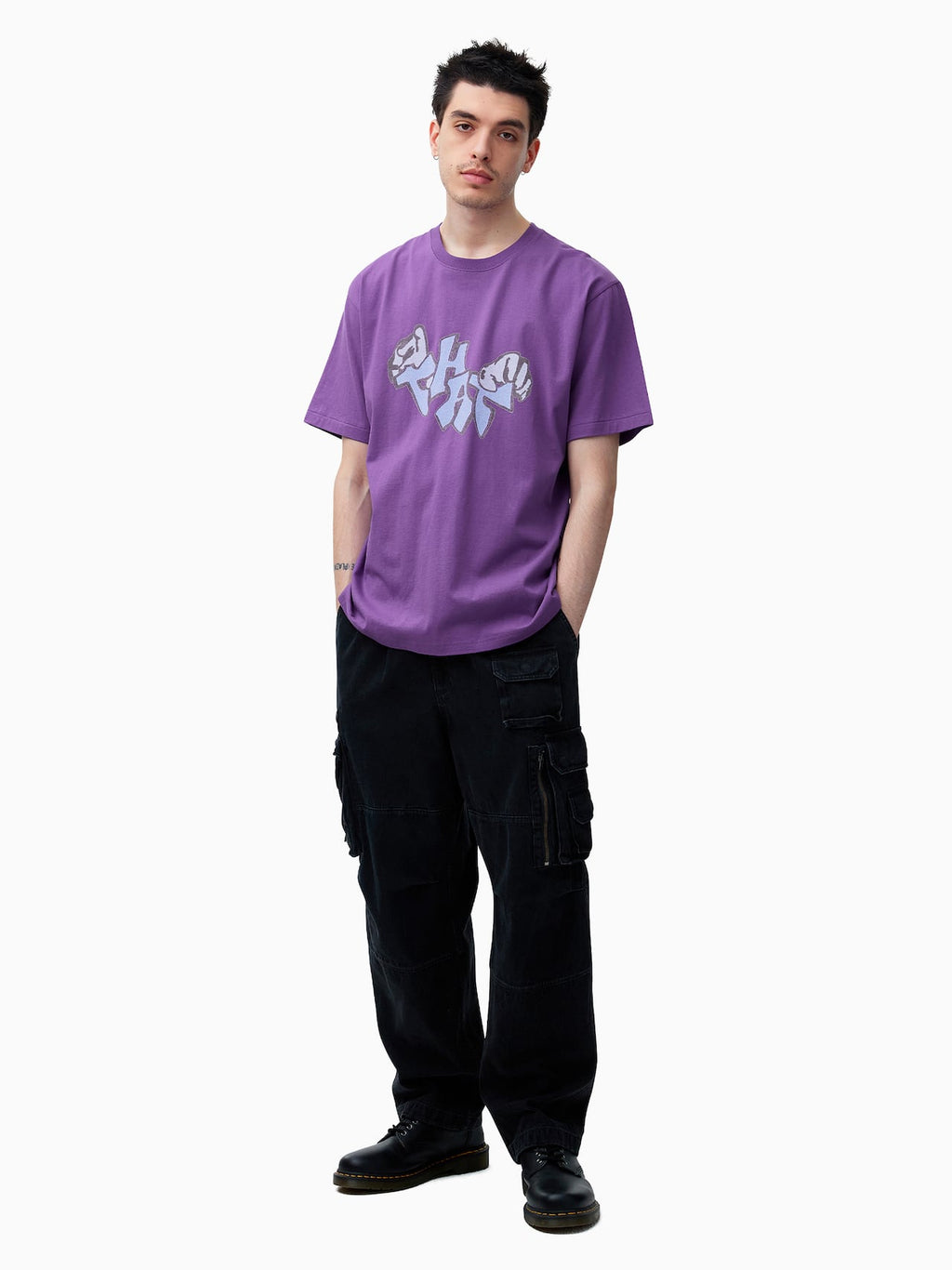 thisisneverthat - THAT Hands Tee (Purple) product image 4 | TRAB K-Fashion Australia