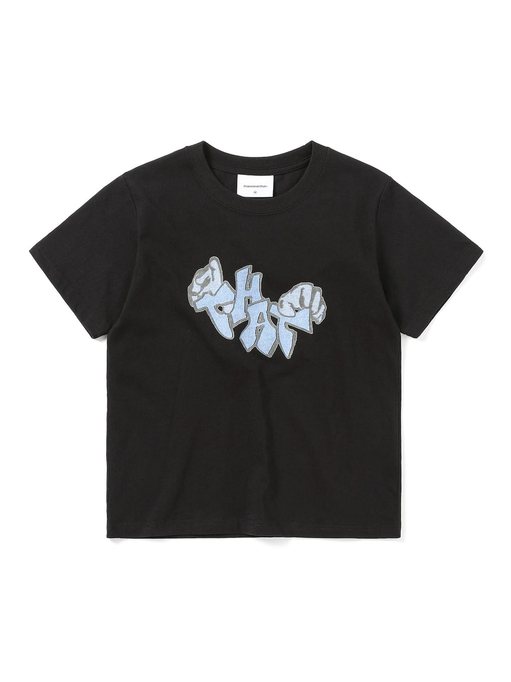 thisisneverthat - THAT Hands W Tee (Off Black) product image 1 | TRAB K-Fashion Australia