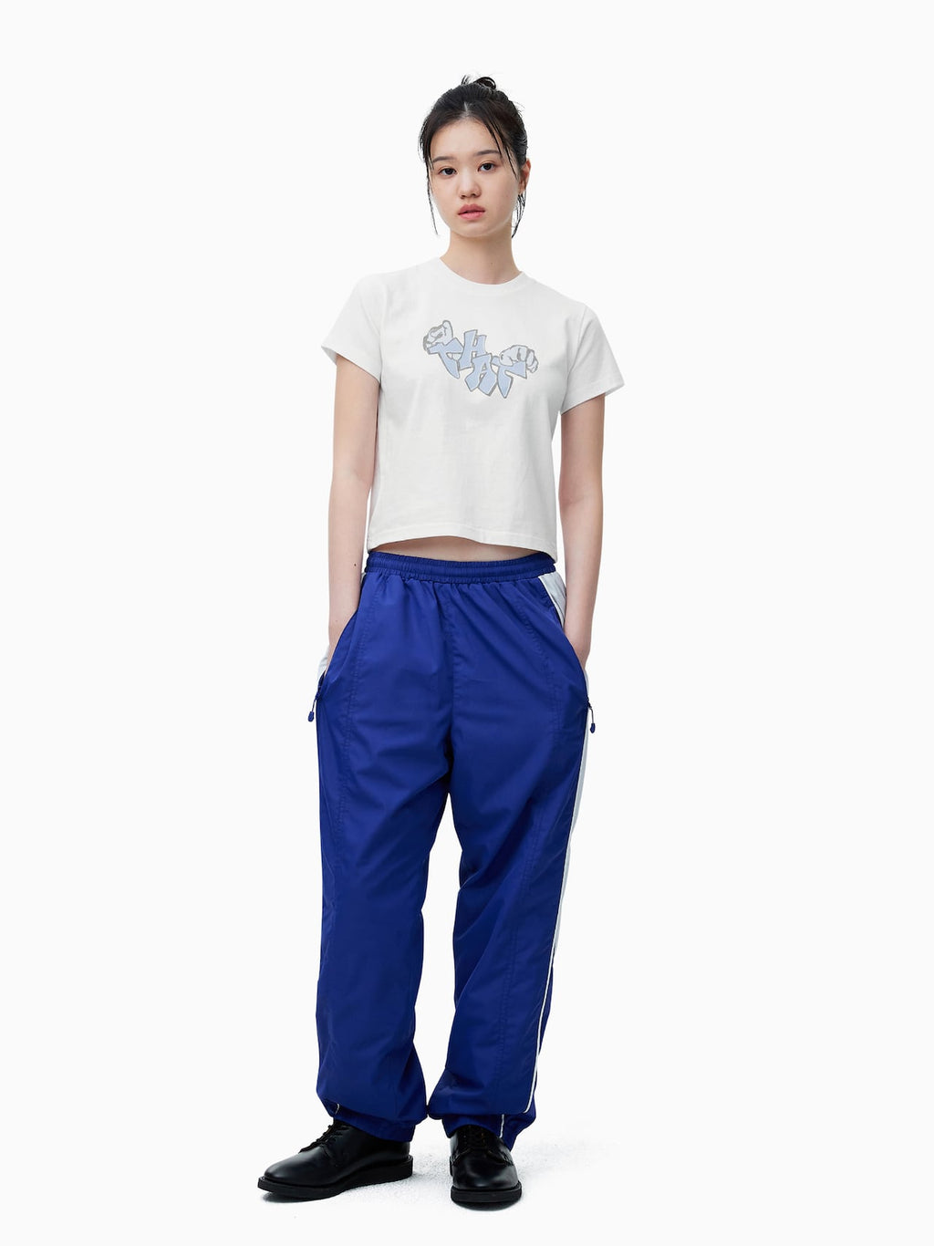 thisisneverthat - THAT Hands W Tee (Dusty White) product image 4 | TRAB K-Fashion Australia