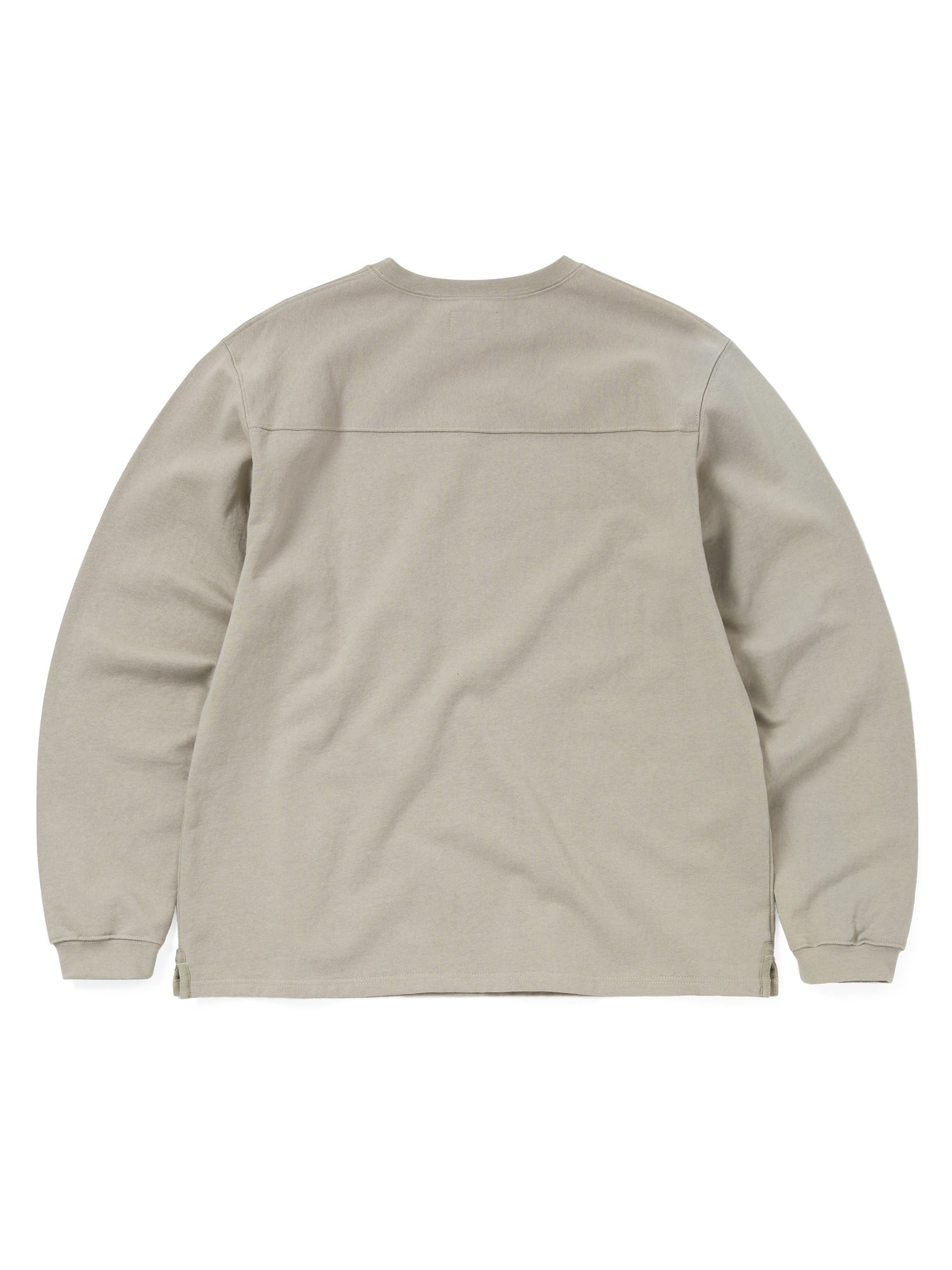 thisisneverthat - THAT Panelled Crewneck (Deep Beige) product image 3 | TRAB K-Fashion Australia