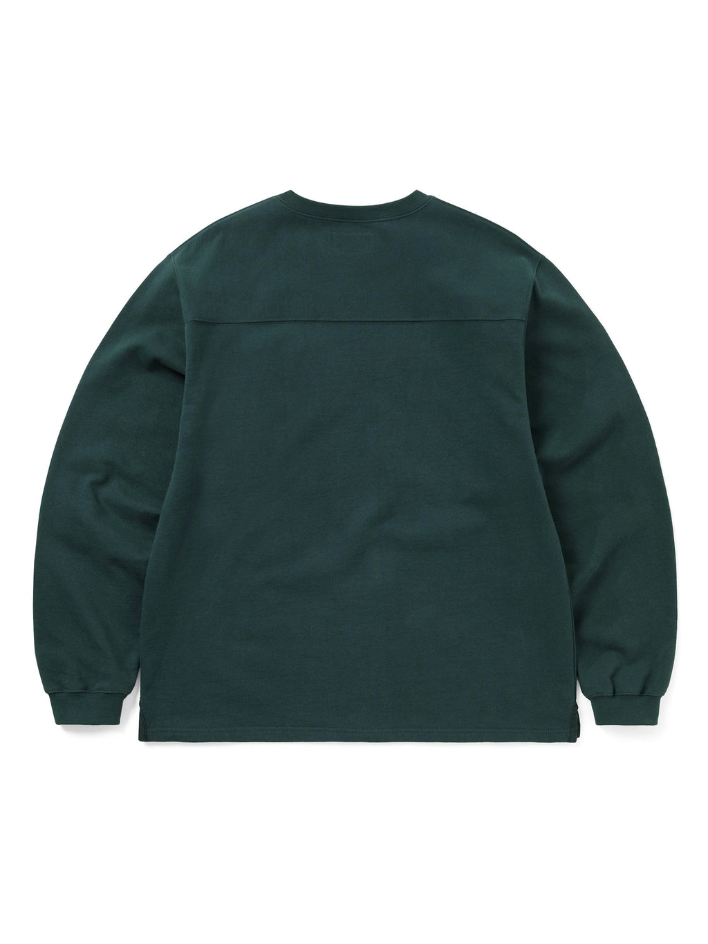 thisisneverthat - THAT Panelled Crewneck (Deep Green) product image 3 | TRAB K-Fashion Australia